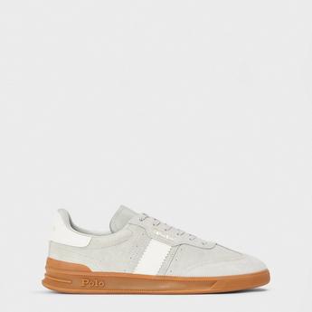 Women's Leather Court Trainers