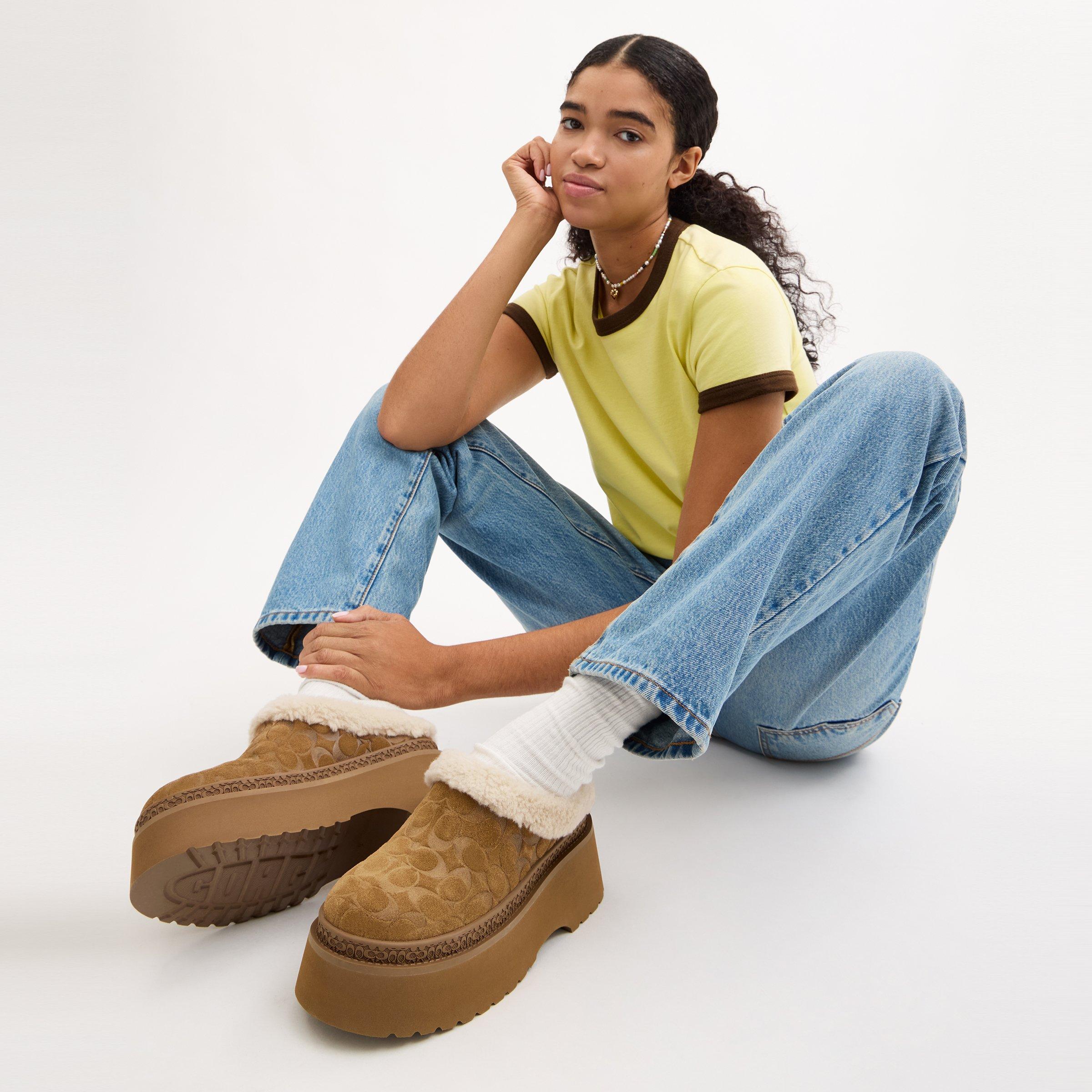 Coach Women's Cecelia Platform Slip-On Clogs