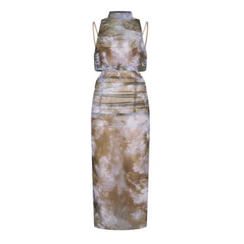 Women's Screen Printed Bodycon Dress