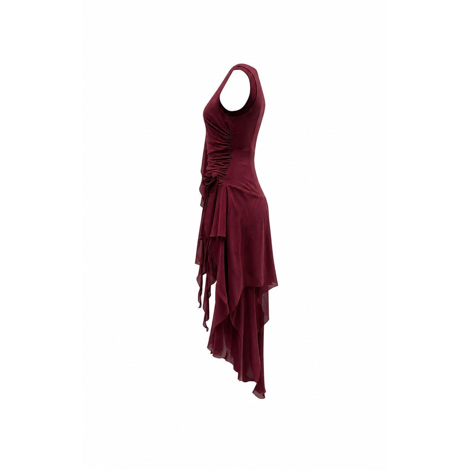 Bardot Womens Ivana High Low Midi Bodycon Dress