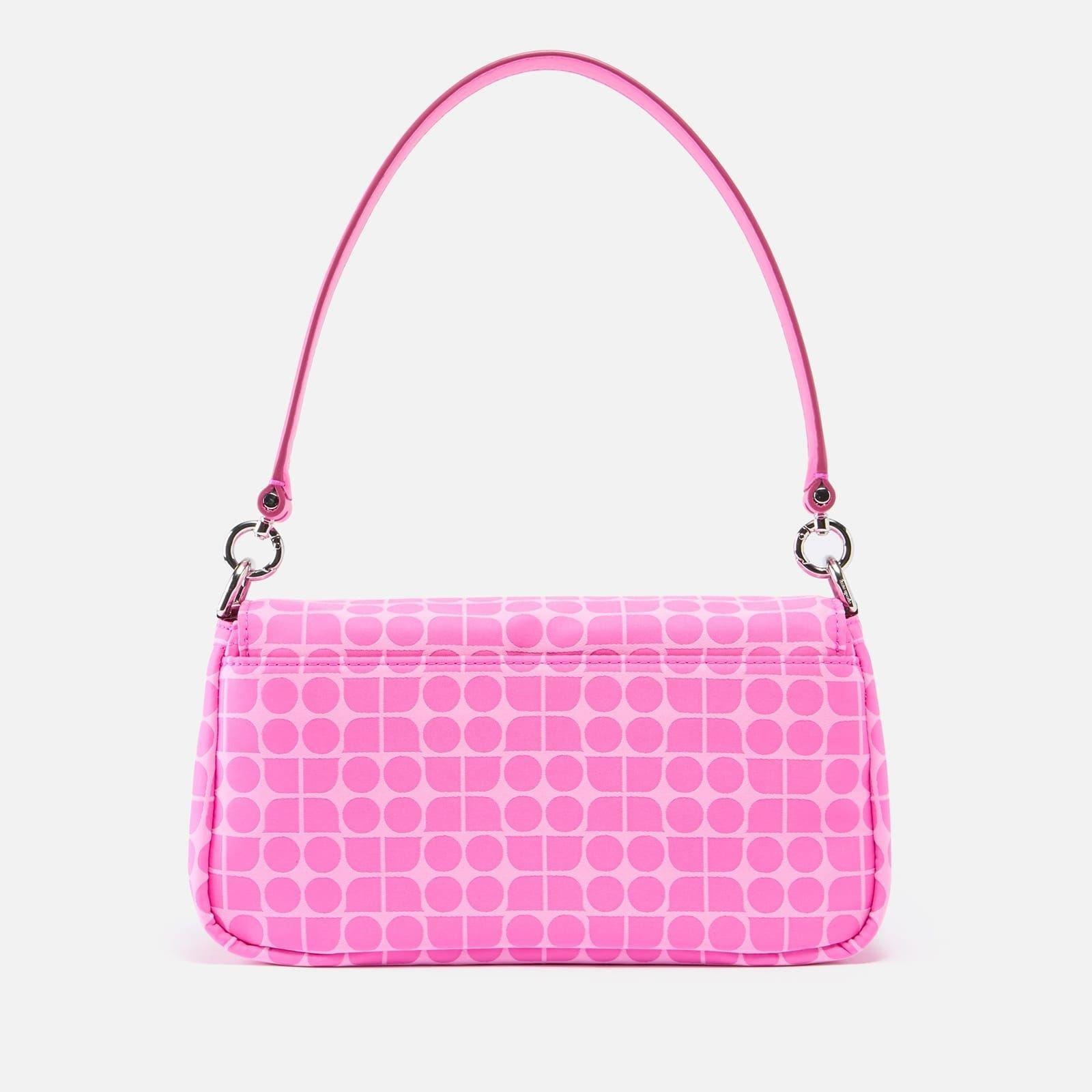 Kate Spade Printed Fabric Convertible Cross Body Bag
