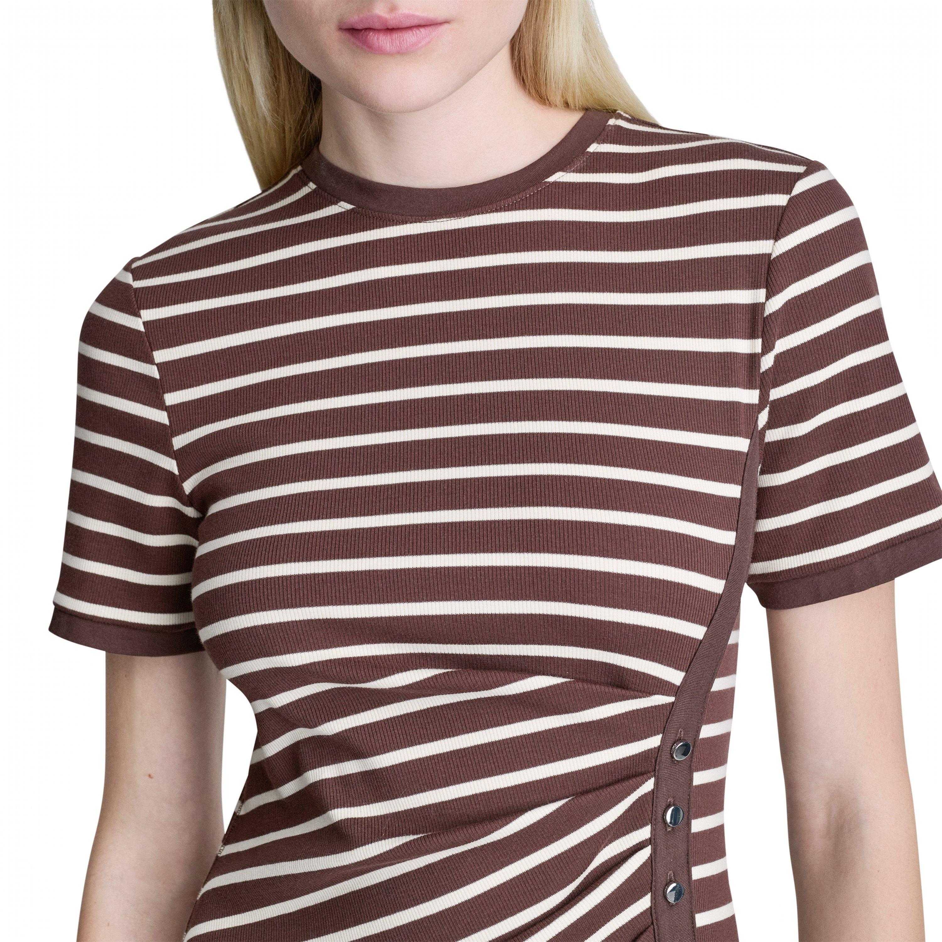 DKNY Women's Rib Knitted T-Shirt Dress
