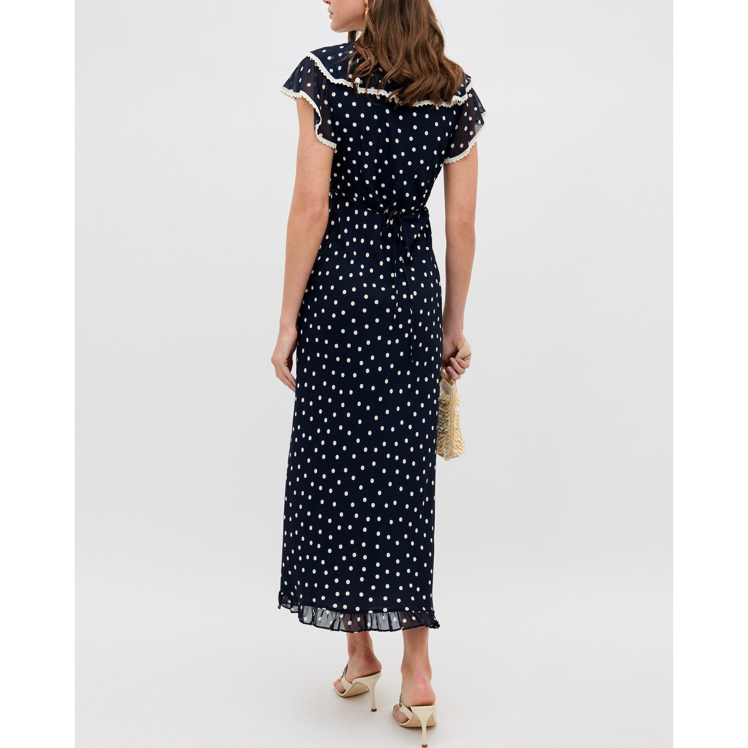 RIXO Women's Bethea Long Maxi Dress