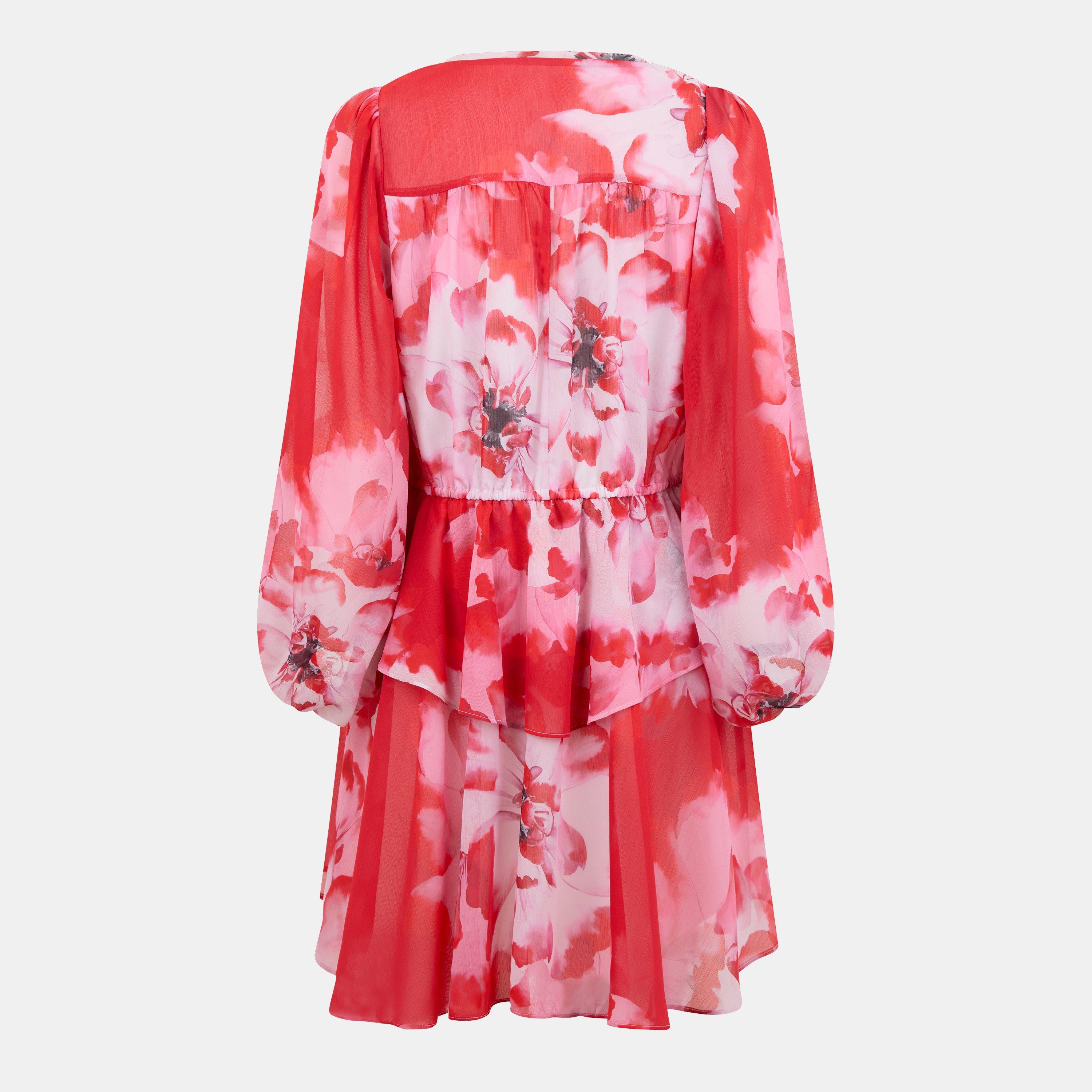 Ted Baker Leyna Tie-Fastened Mini Dress