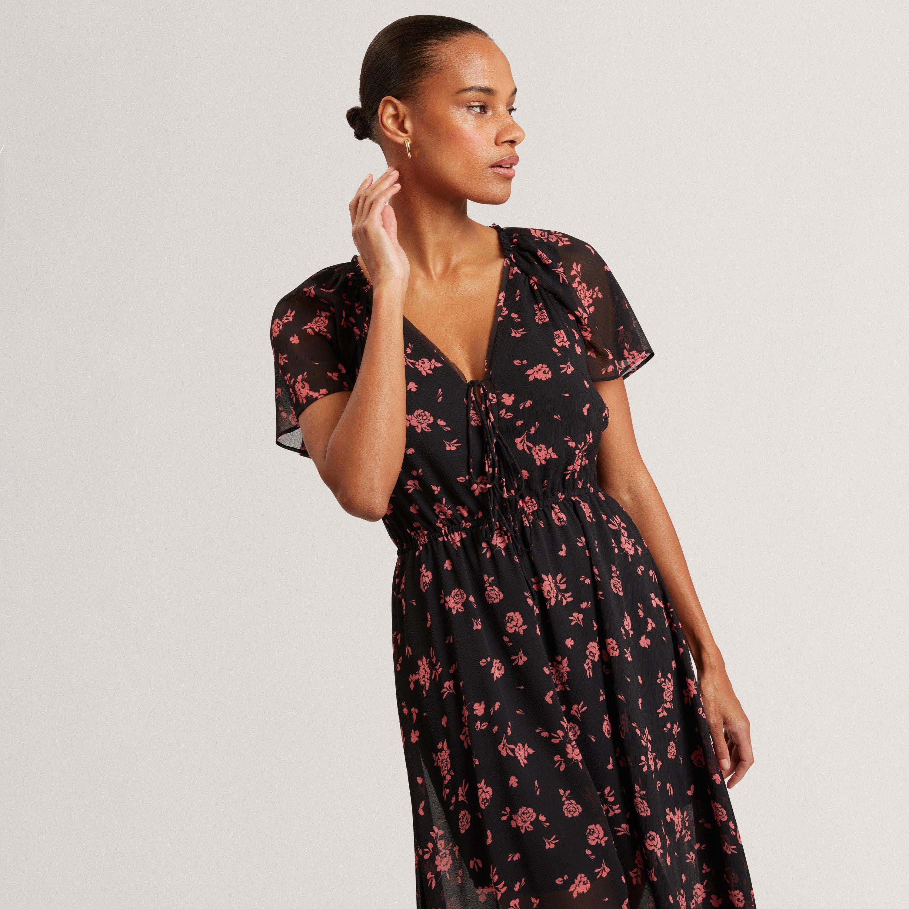 Ted Baker Ted Baker Print Midi Dress