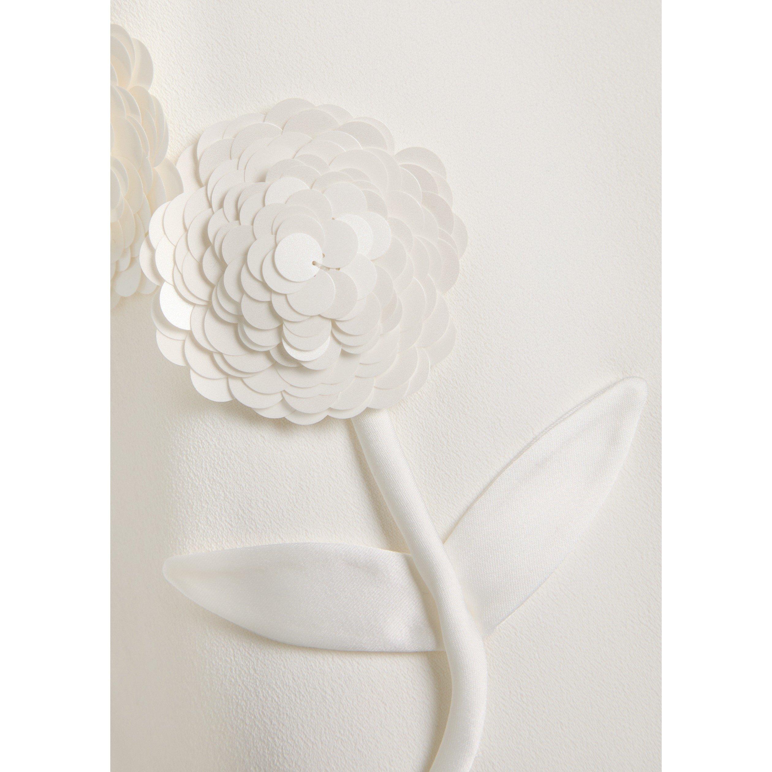 Self Portrait SD WHITE FLOWER MINI DRESS