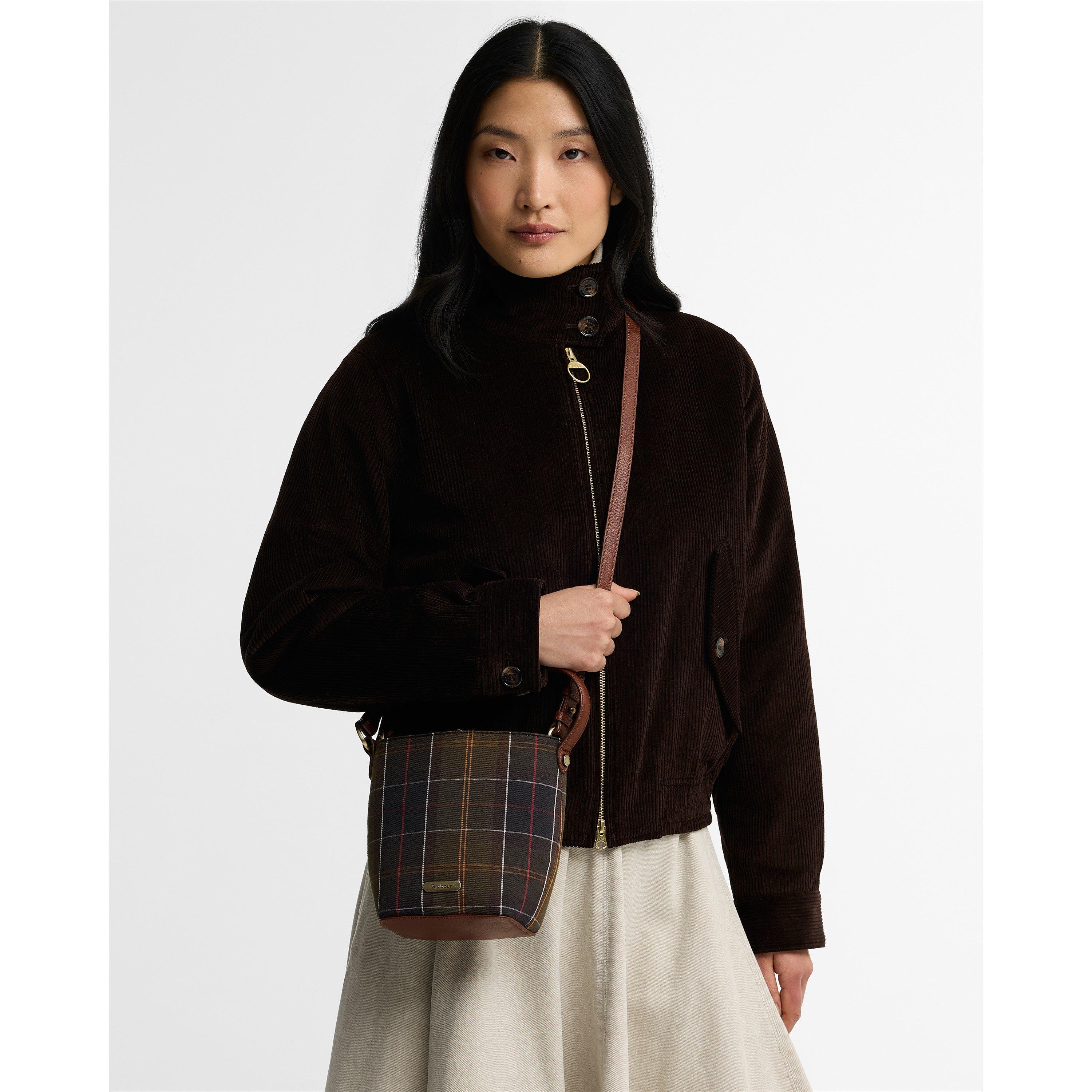 Barbour Women's Cedar Mini Tartan Bucket Bag 5.5 L