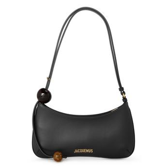 Womens Beaded Cotton Le Bisou Perle Shoulder Bag
