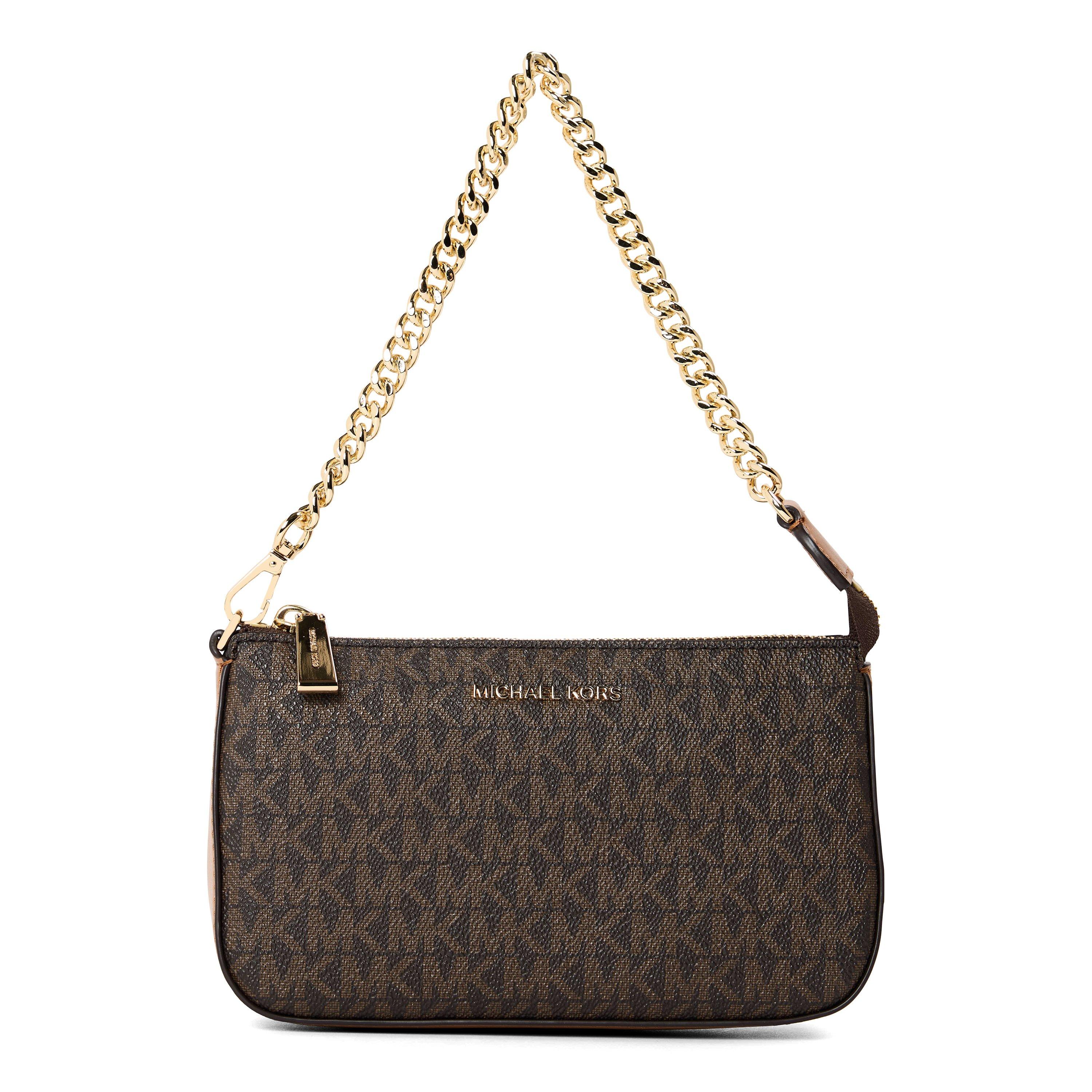 MICHAEL Michael Kors Women's Jet Set Signature Chain Clutch Bag