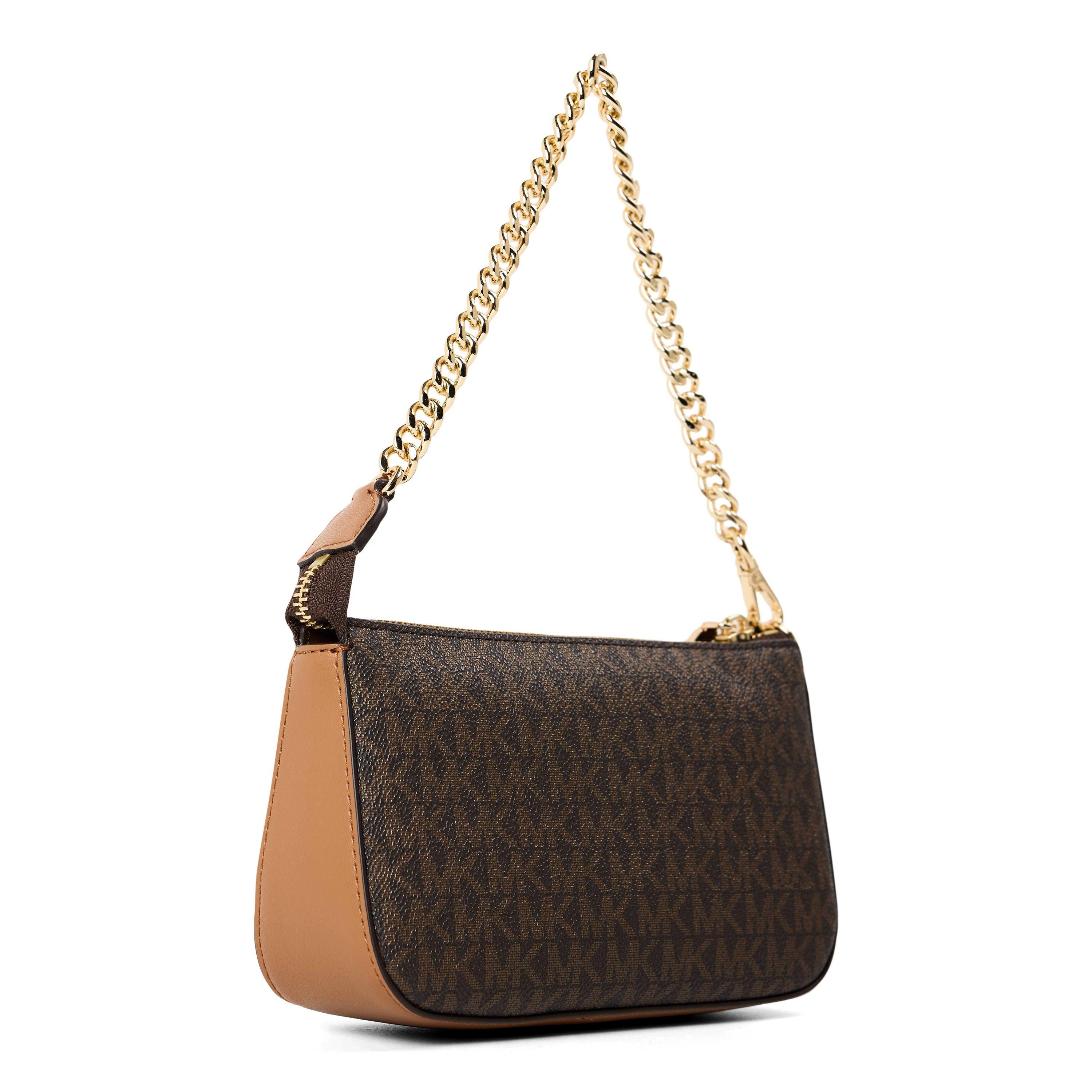 MICHAEL Michael Kors Women's Jet Set Signature Chain Clutch Bag