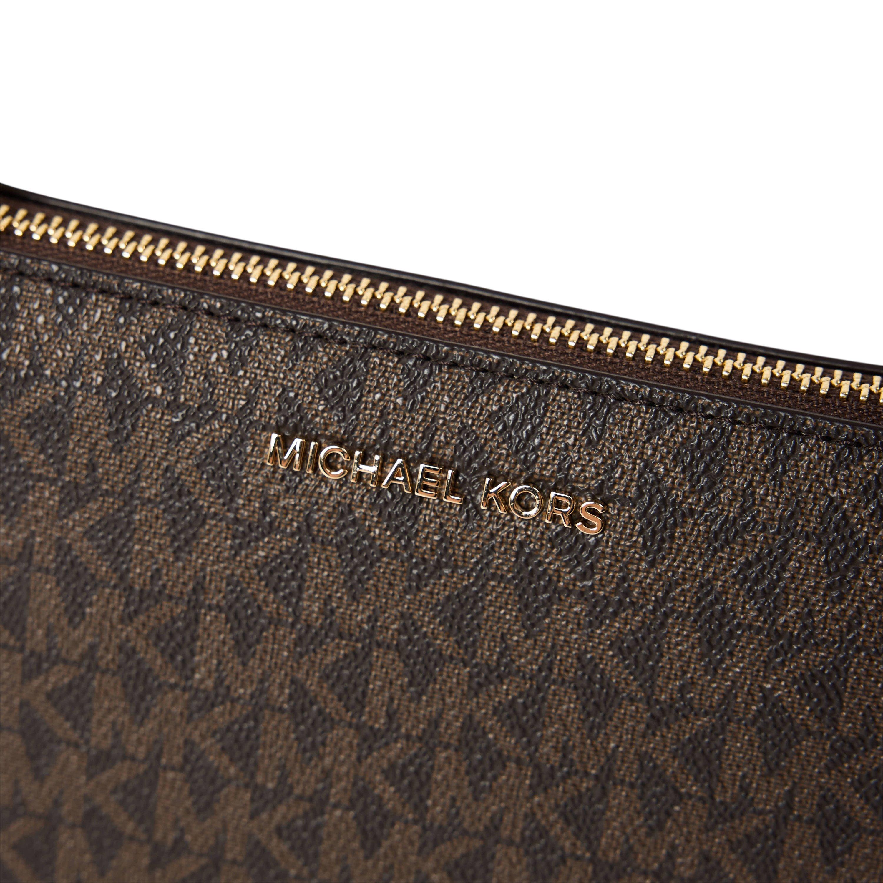 MICHAEL Michael Kors Women's Jet Set Signature Chain Clutch Bag