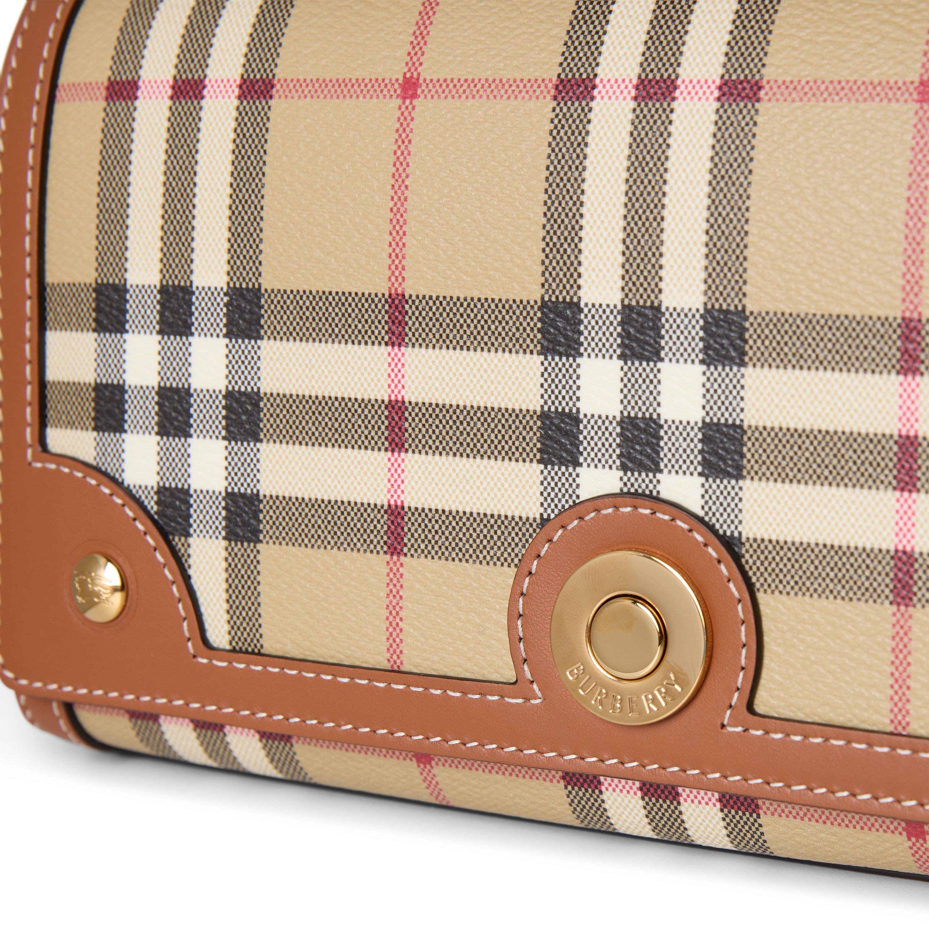 Burberry Women's Note All-Over Print Shoulder Bag