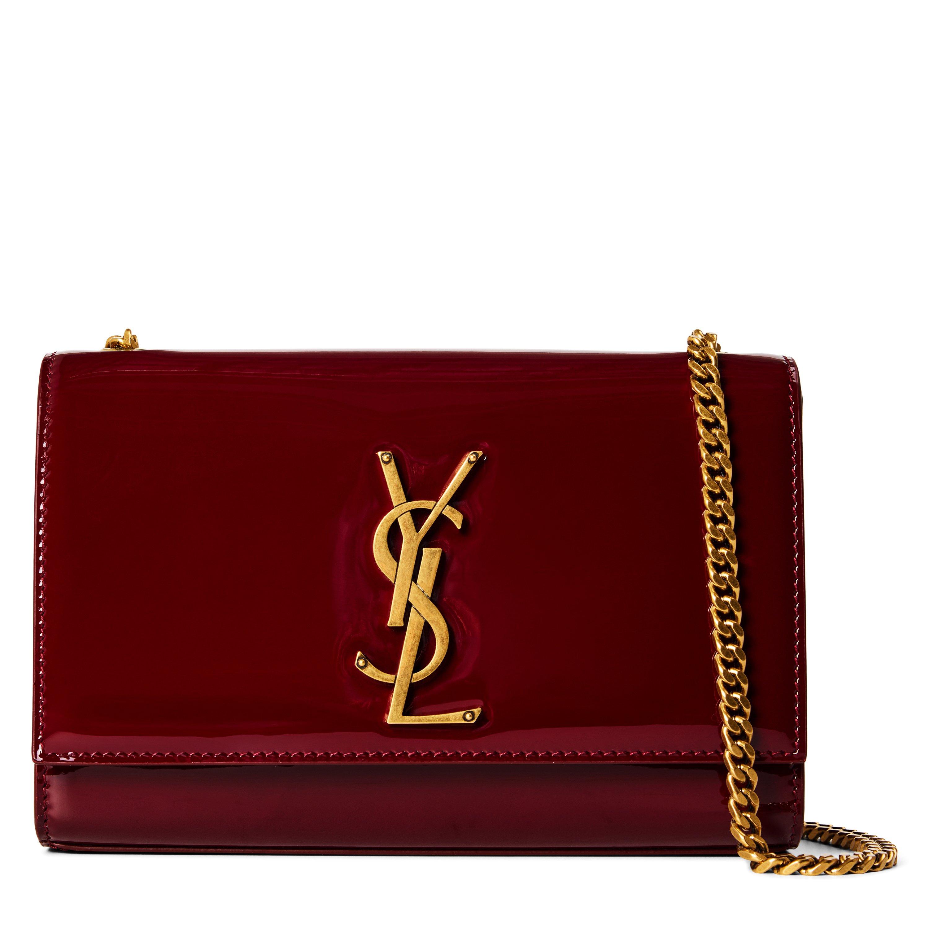 Saint Laurent Women's Kate Patent Leather Crossbody Bag