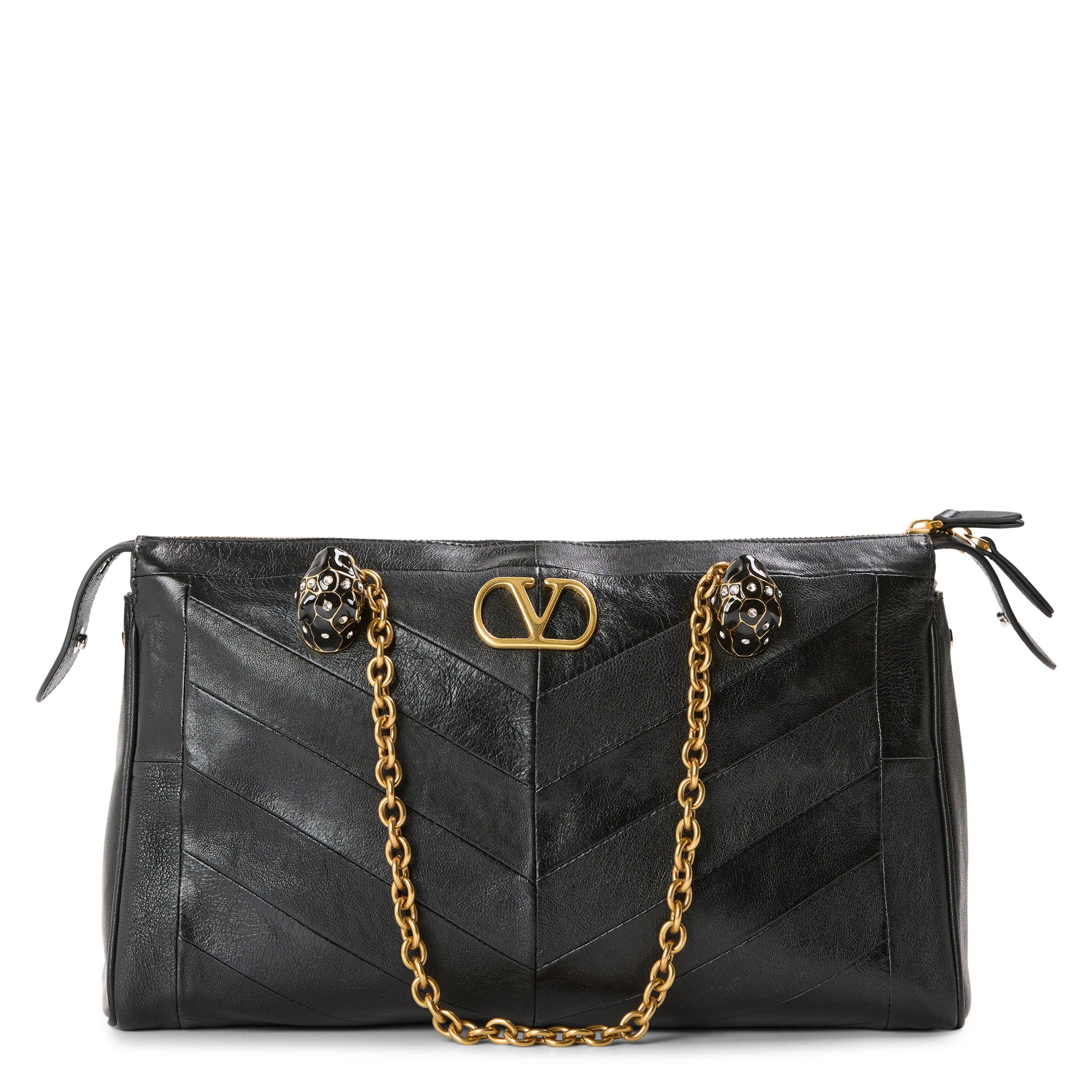 Valentino Garavani Women's Panthea Medium Leather Shoulder Bag