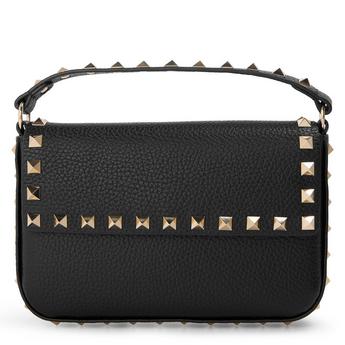 Women's Rockstud Mini Leather Crossbody Bag