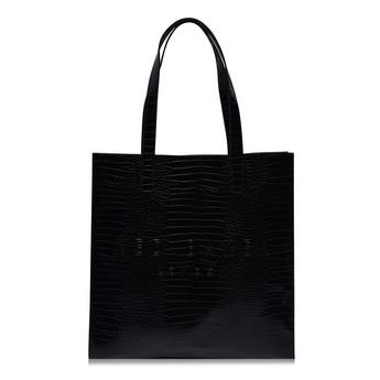 Ted Baker Croc Textured Icon Tote Bag
