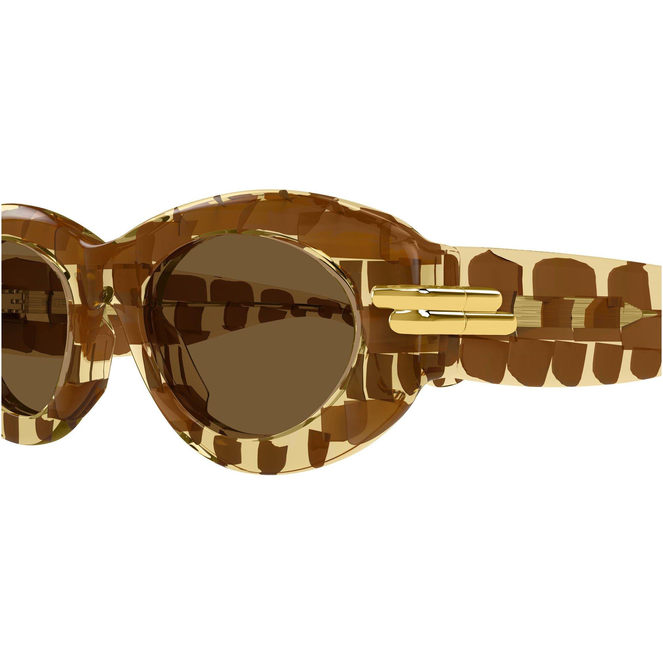 Bottega Veneta Bottega Veneta Womens BV1322S Oval Sunglasses