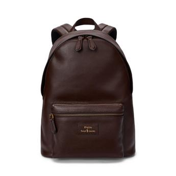 Pebbled Leather Dome Backpack