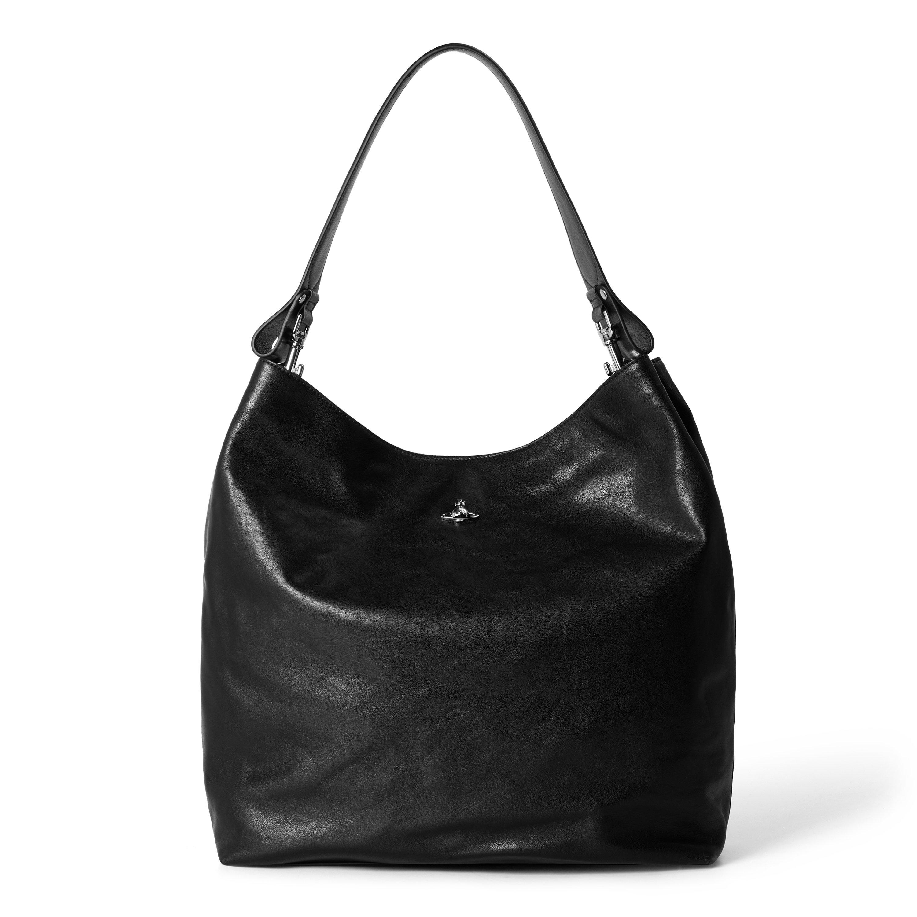Vivienne Westwood Women's Lottie Large Leather Bucket Bag