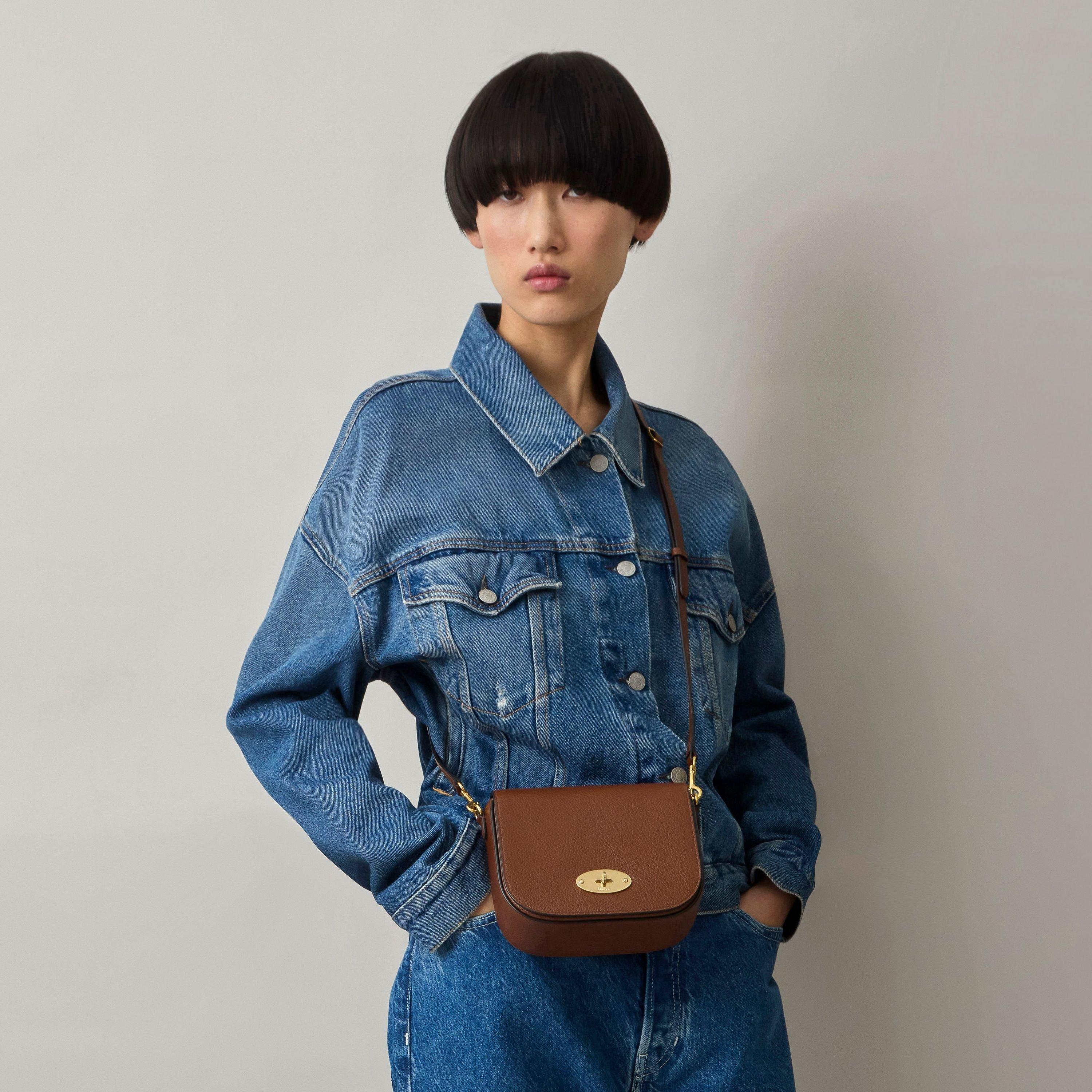 Mulberry Small Darley Satchel Small Classic Grain