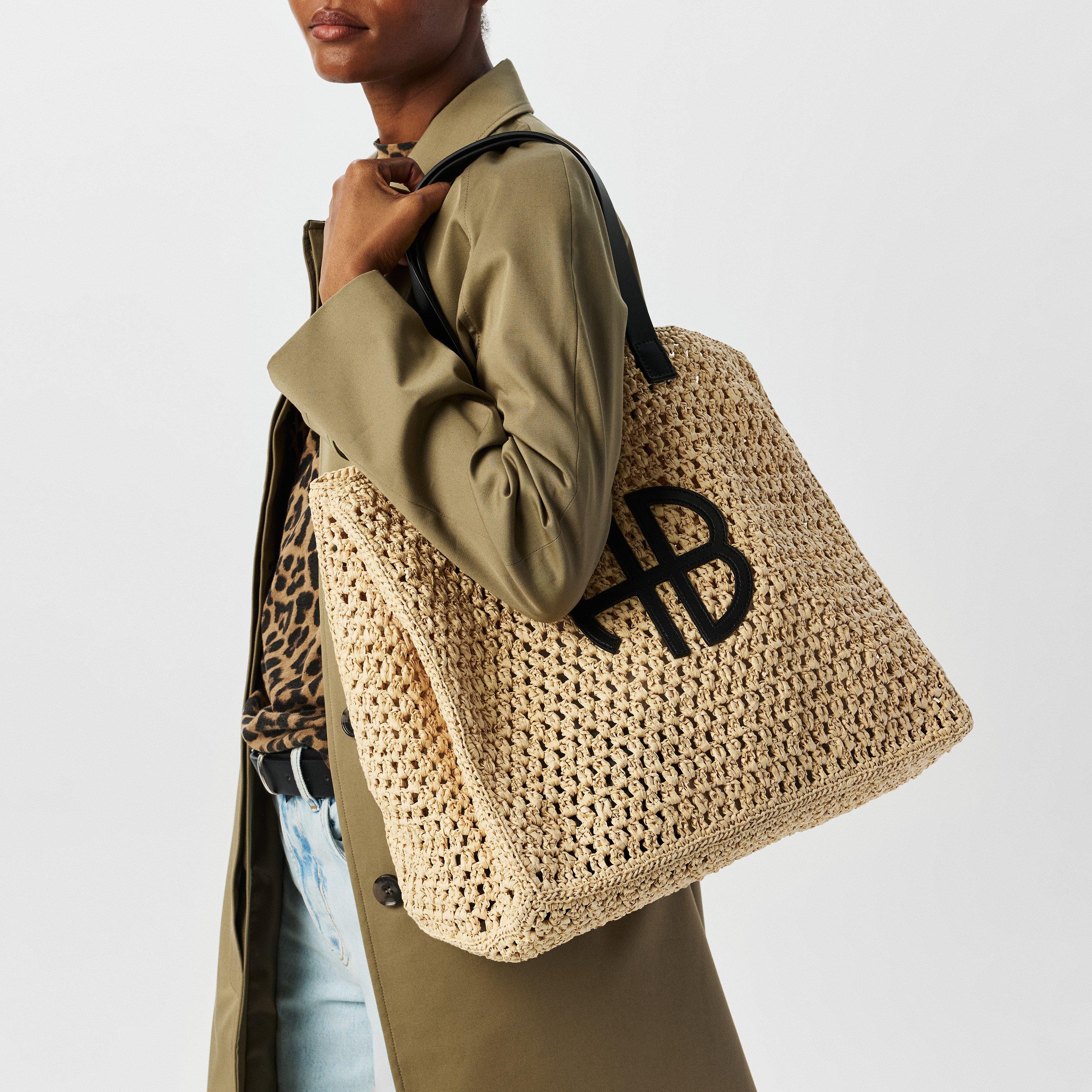 Anine Bing Women's Rio Large Straw Tote Bag