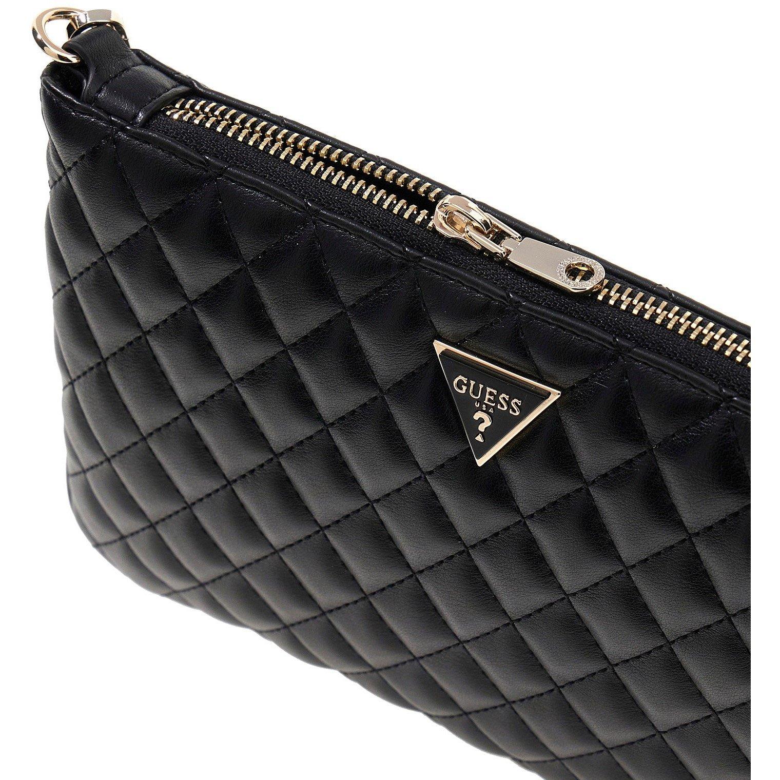 Guess Women's Quilt Pouch Quilted Wallet On Chain