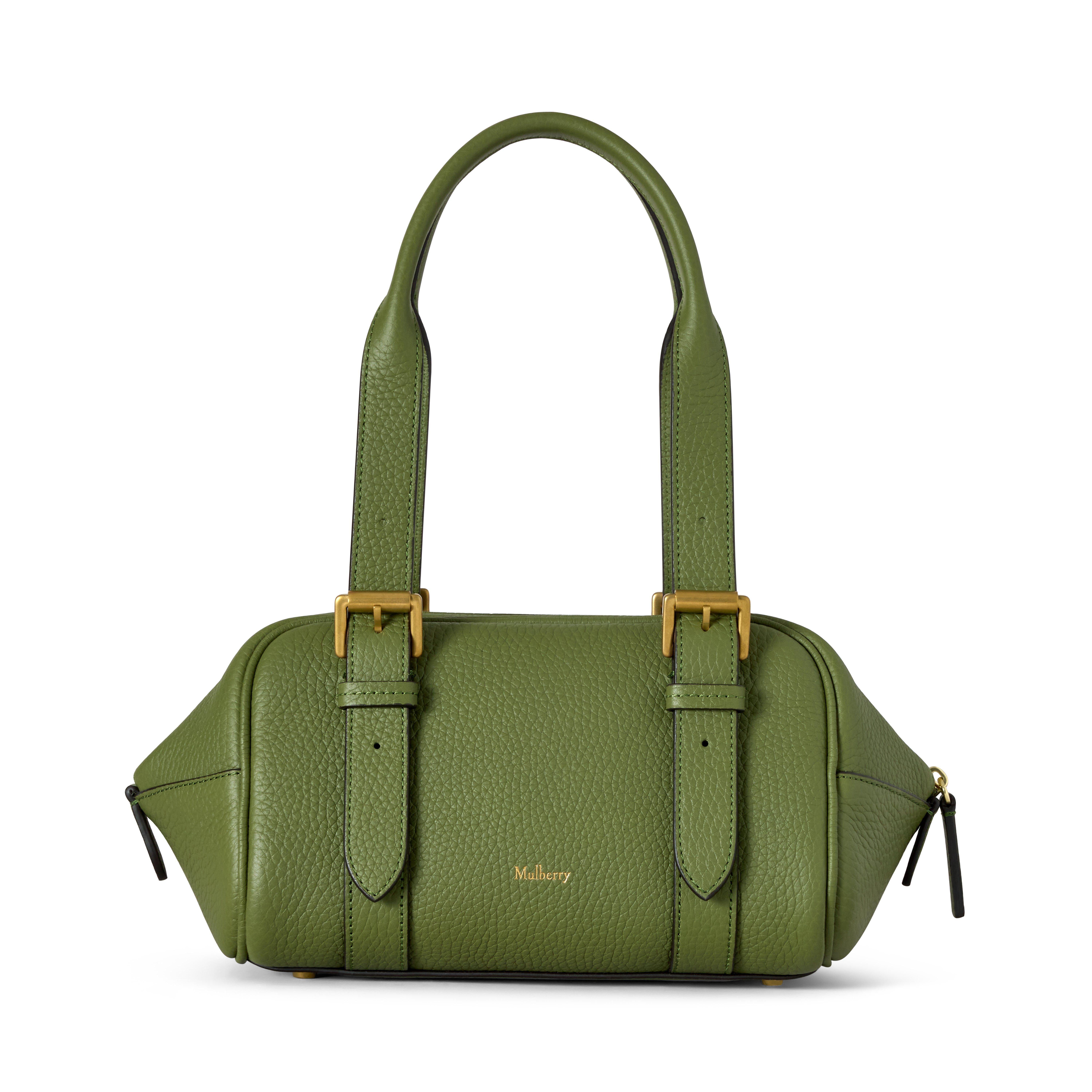 Mulberry Small Boston Heavy Grain