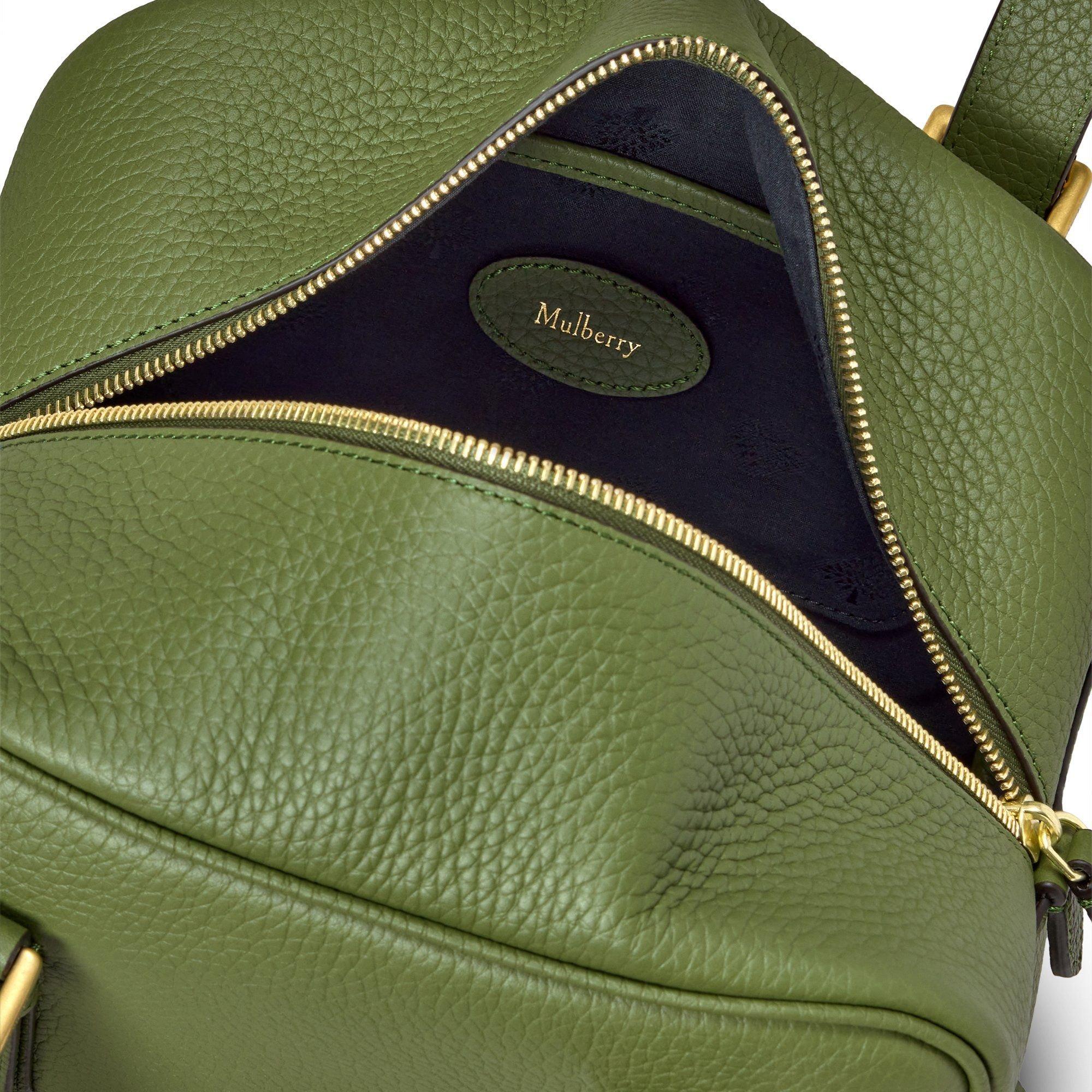 Mulberry Small Boston Heavy Grain