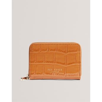 Women's Croc Zip Around Purse