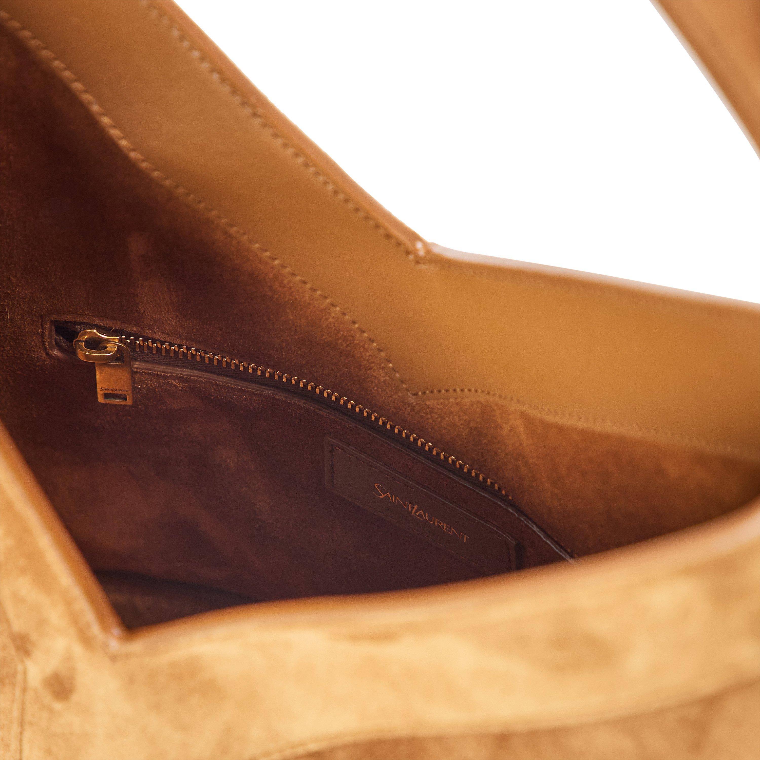 Saint Laurent Women's Y Suede Bucket Bag