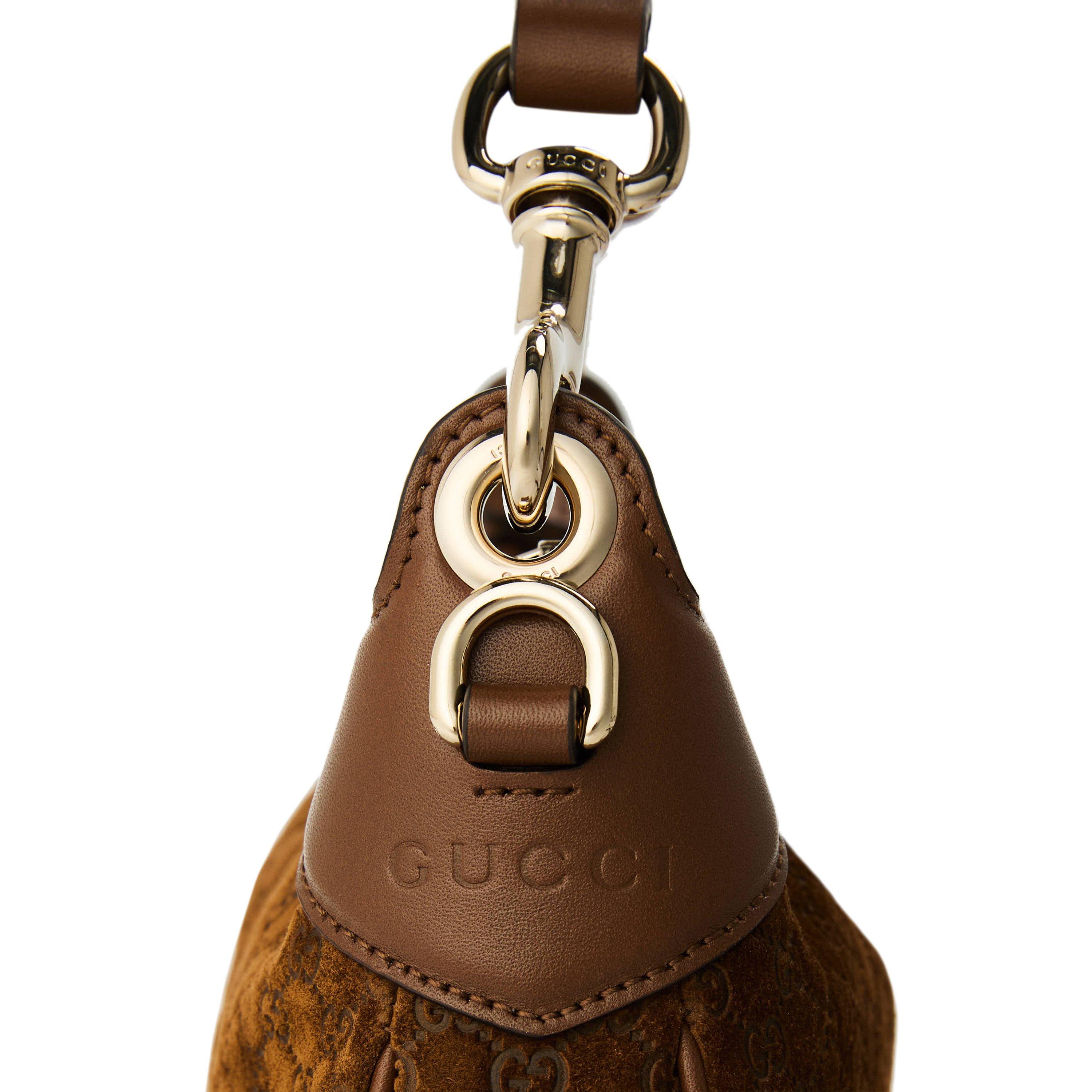 Gucci Gucci Suede Hobo Bag
