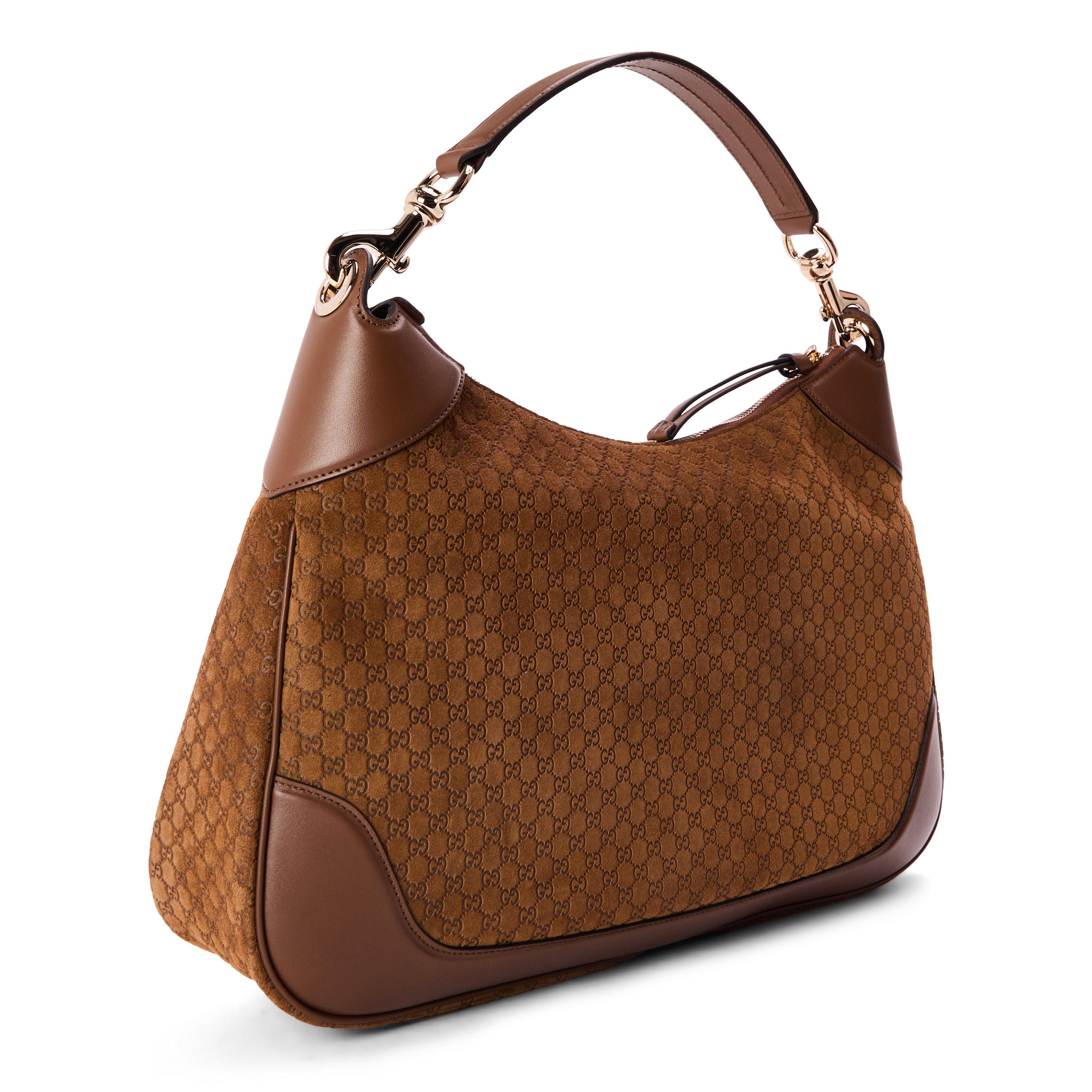 Gucci Gucci Hobo Suede Bag