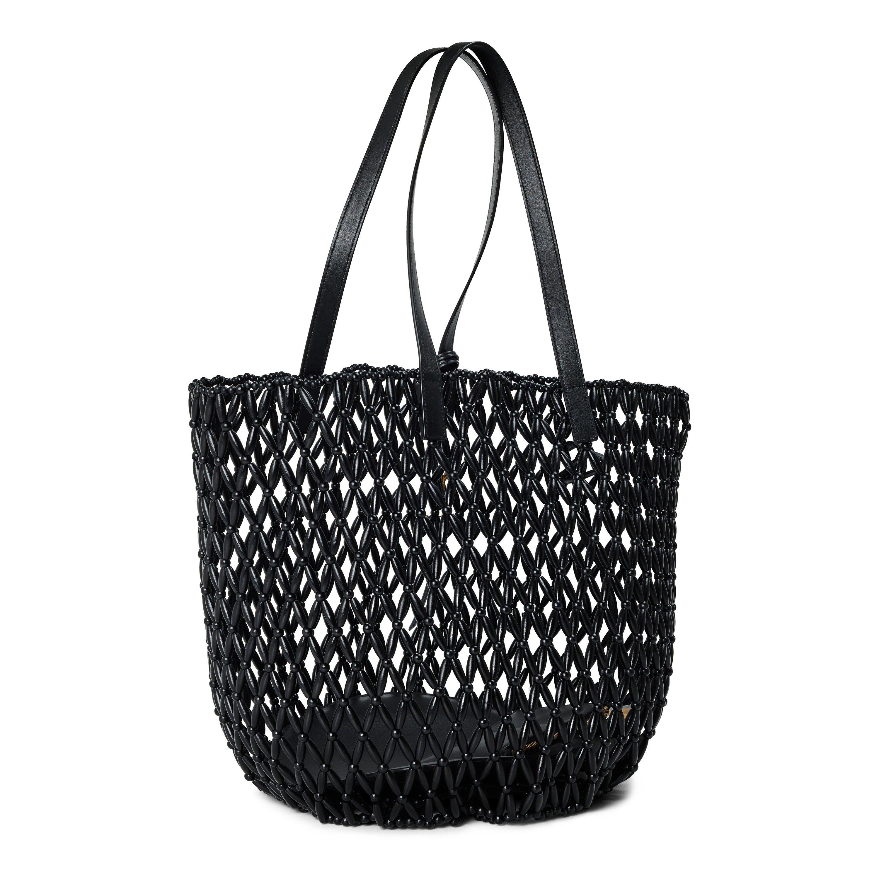 Saint Laurent Women's Beaded Panier Tote Bag