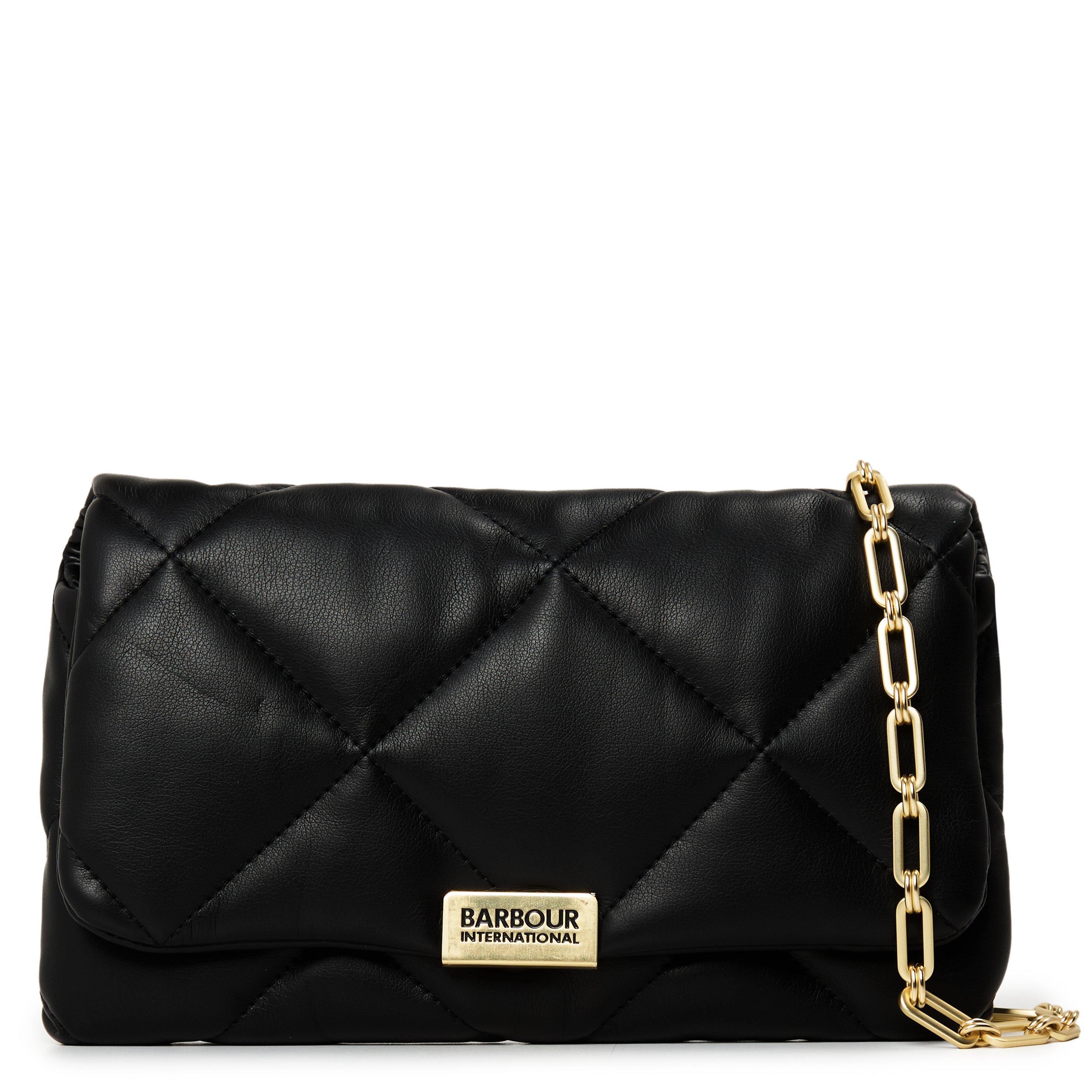 Barbour International Women's Qualify Micro Faux Leather Crossbody Bag