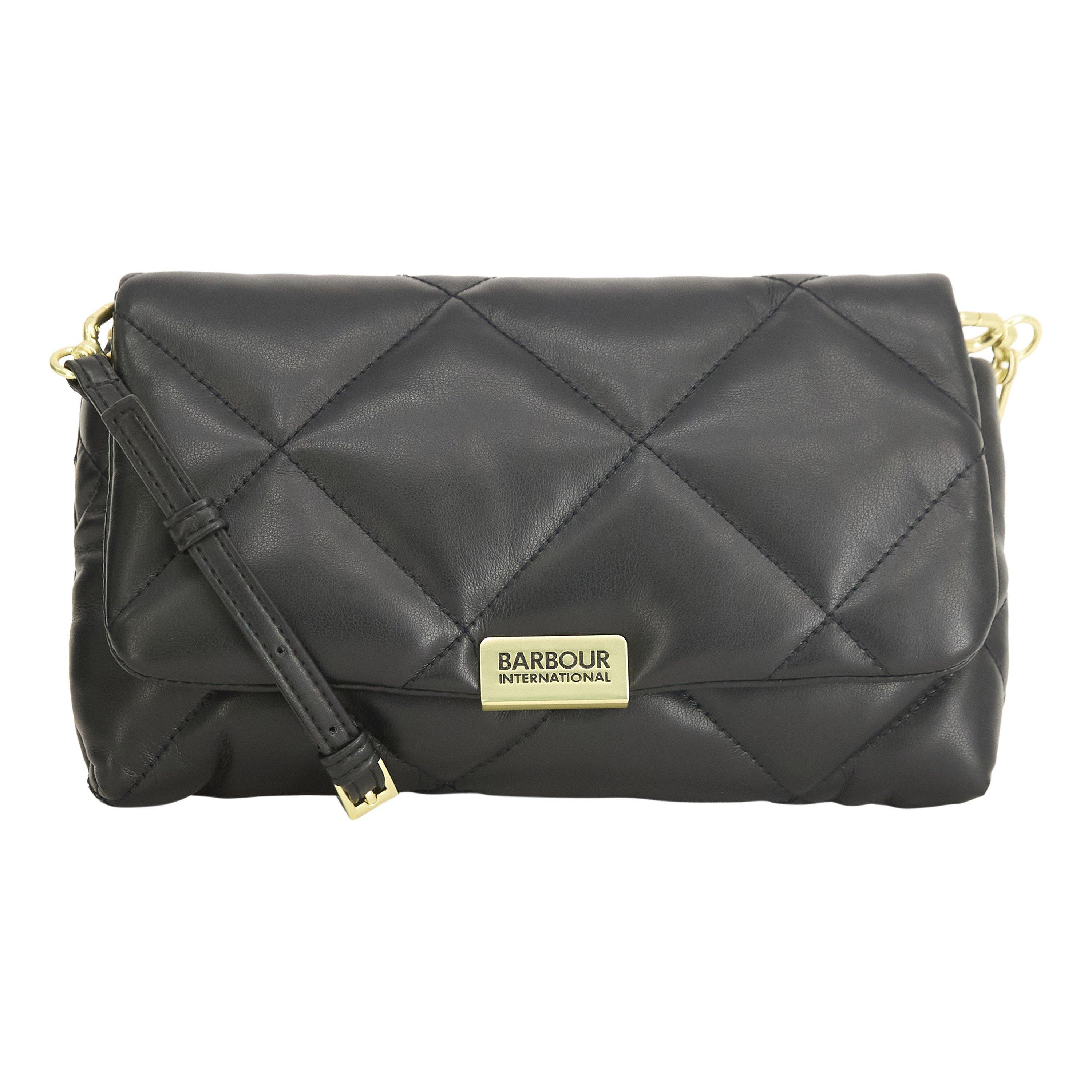 Barbour International Women's Qualify Micro Faux Leather Crossbody Bag