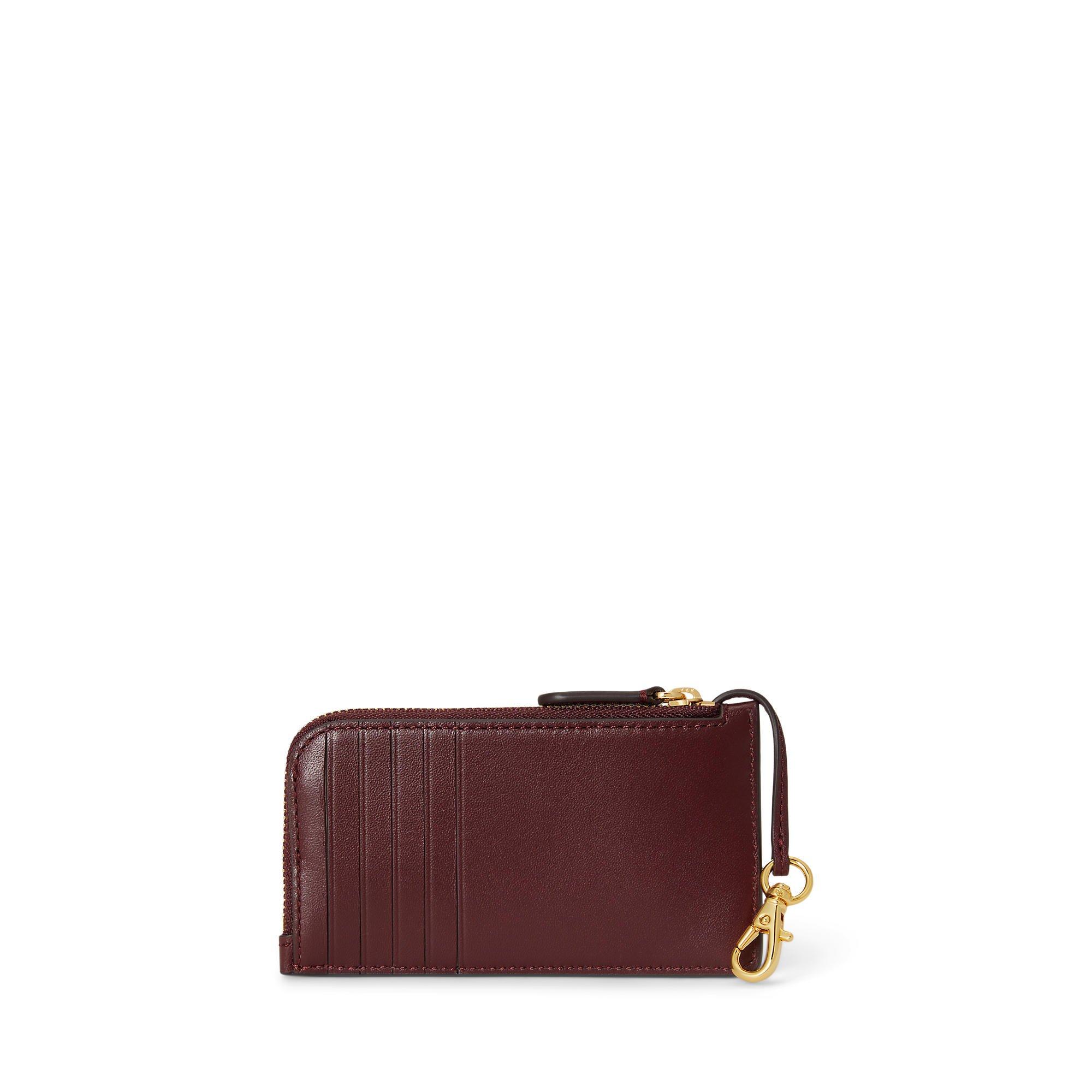 Lauren by Ralph Lauren Women's Zip Card Case Around Purse