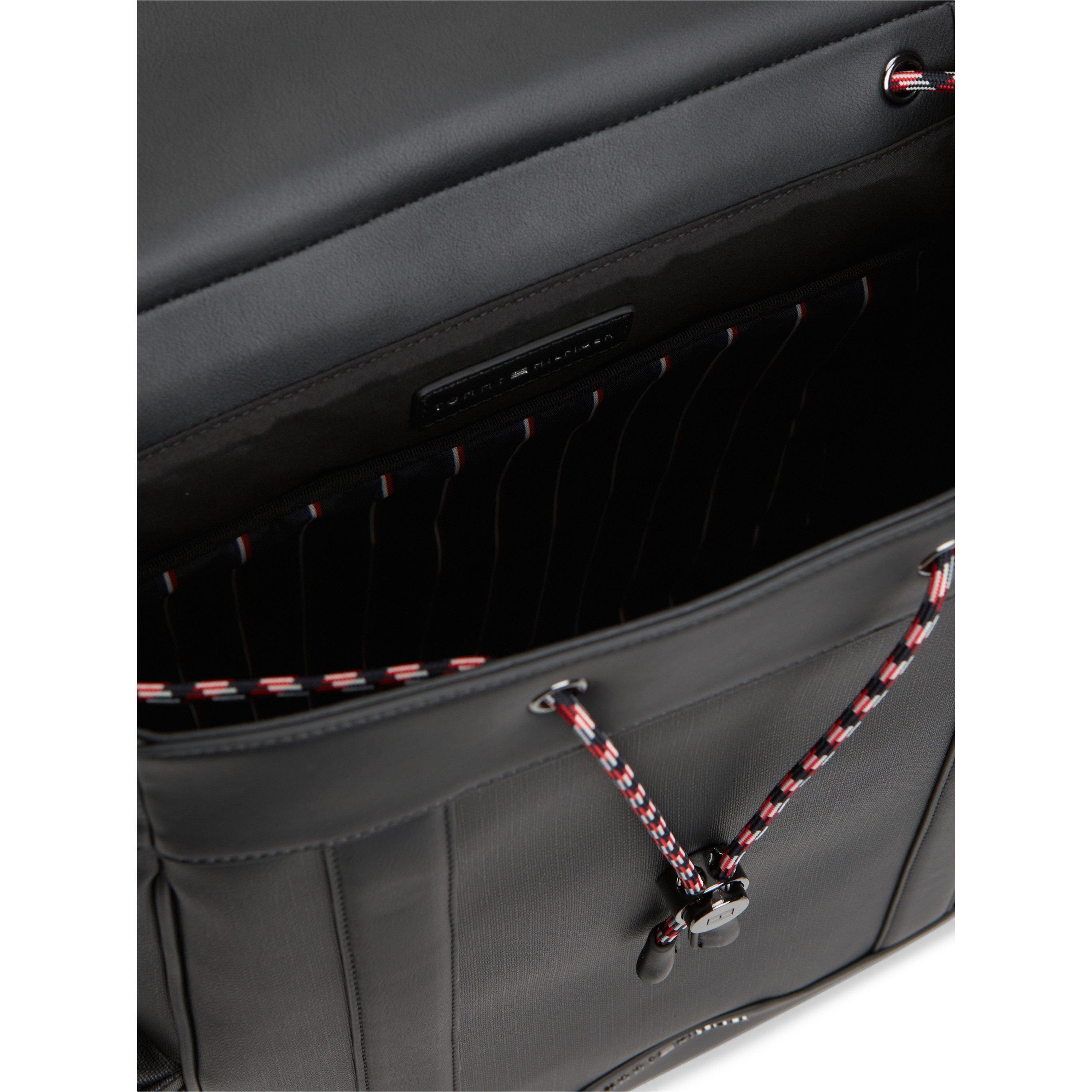 Tommy Hilfiger Texture Flap Over Backpack
