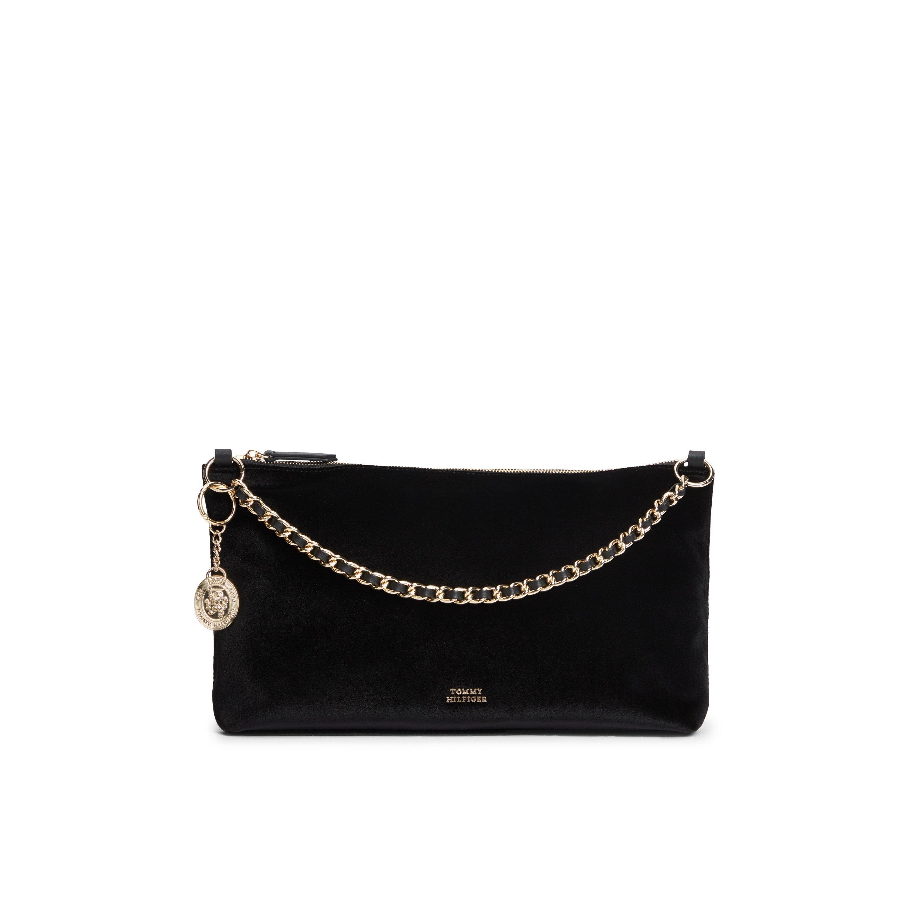 Tommy Hilfiger Women's Velvet Wallet on Chain