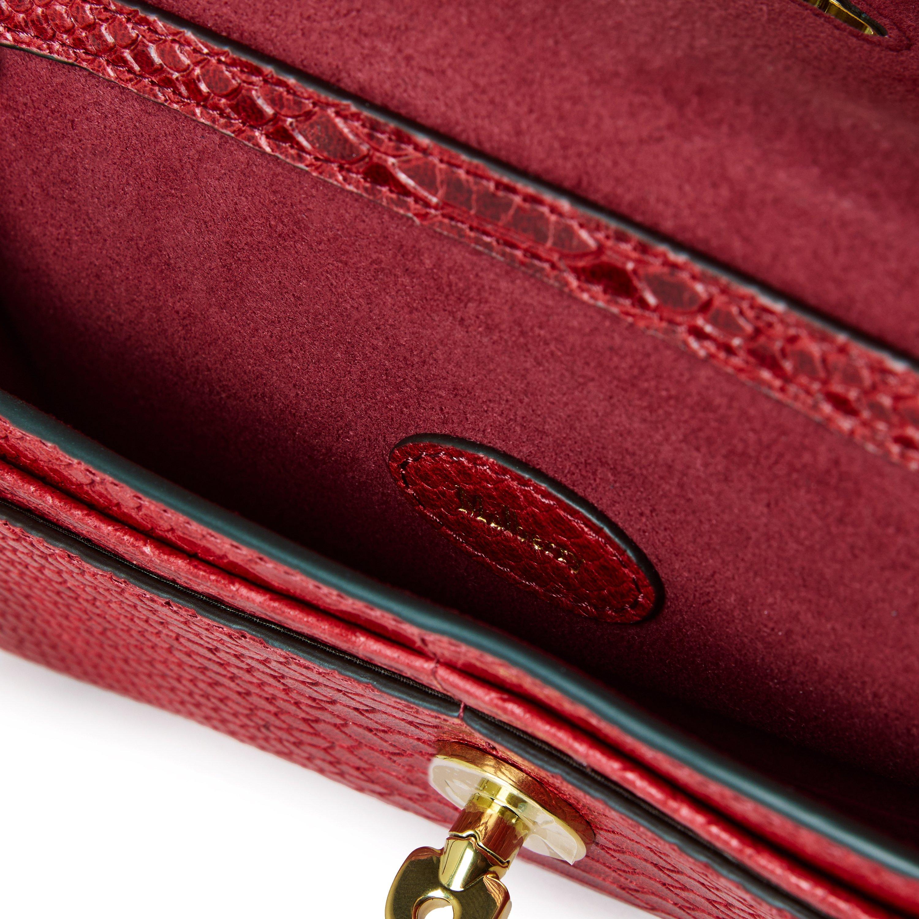 Mulberry Women's Lily Leather Wallet on Chain