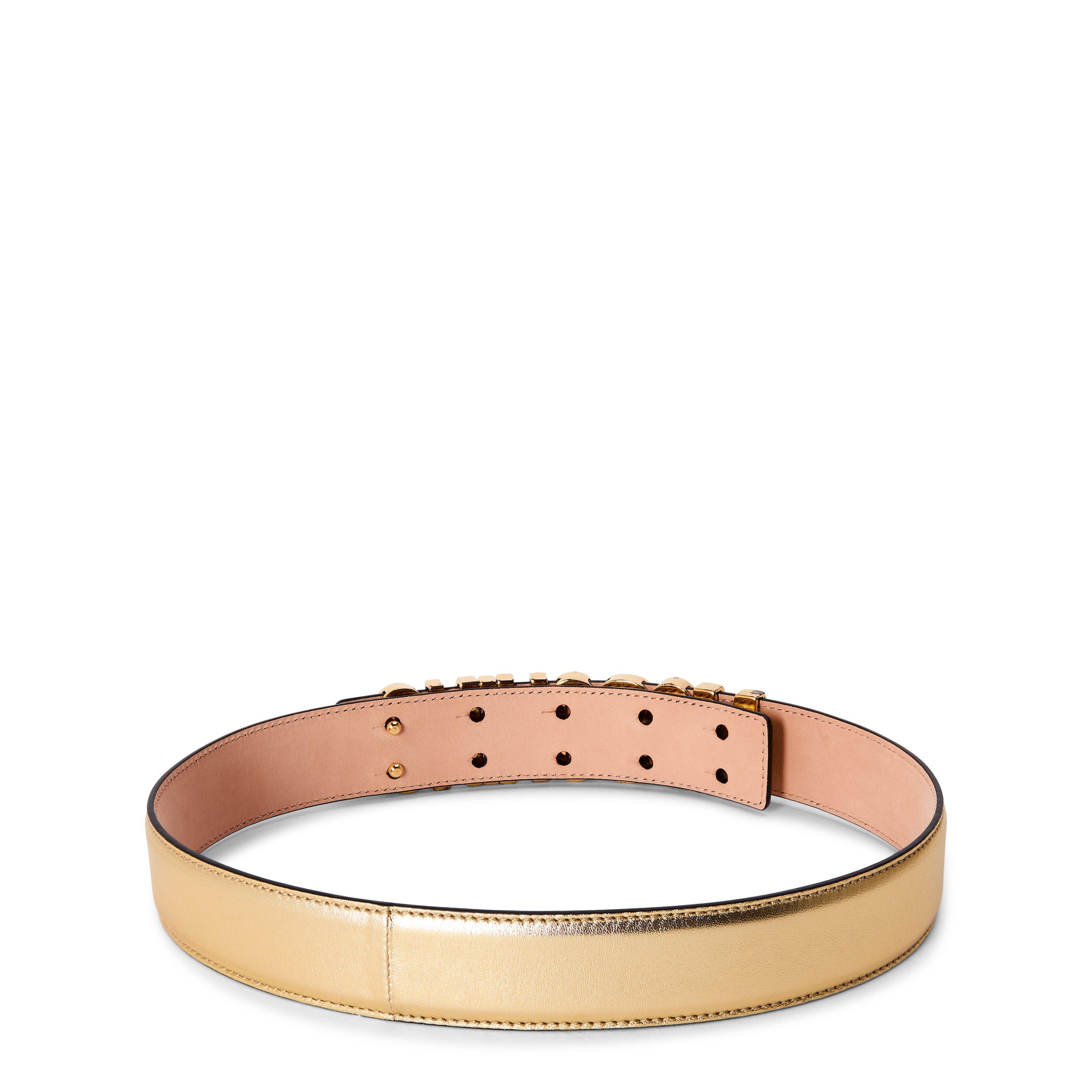 Moschino Women's Leather Belt