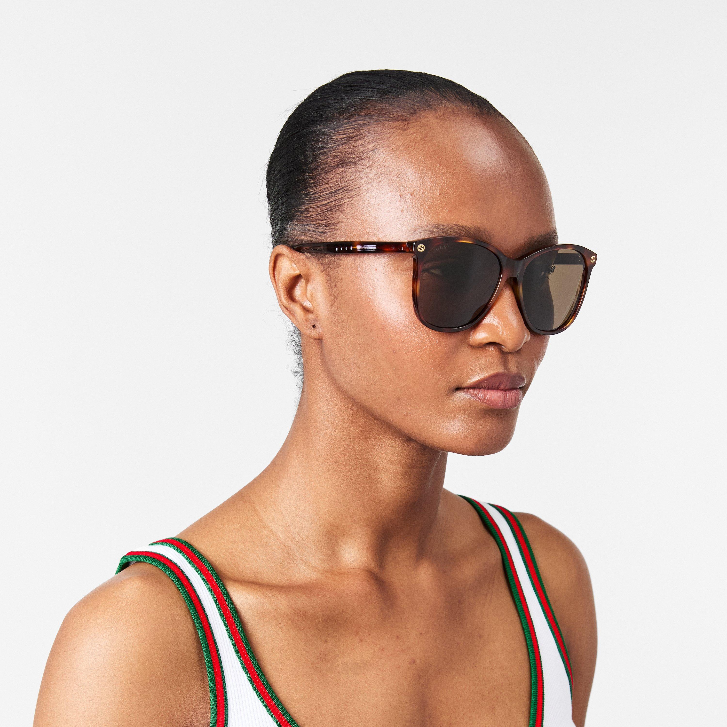 Gucci Gucci GG0024S Women’s Oversized Sunglasses