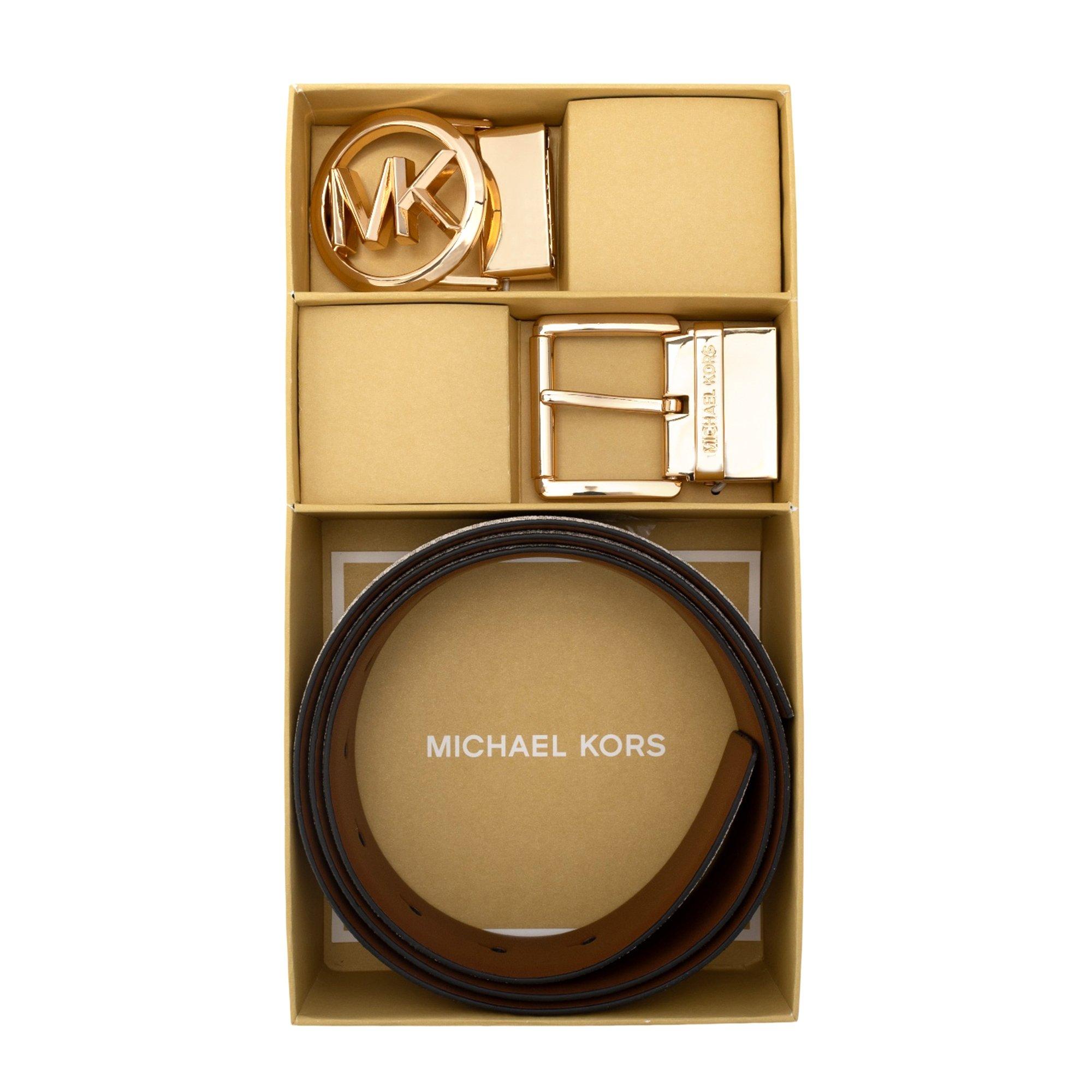 MICHAEL Michael Kors Women's Leather Belt Gift Set