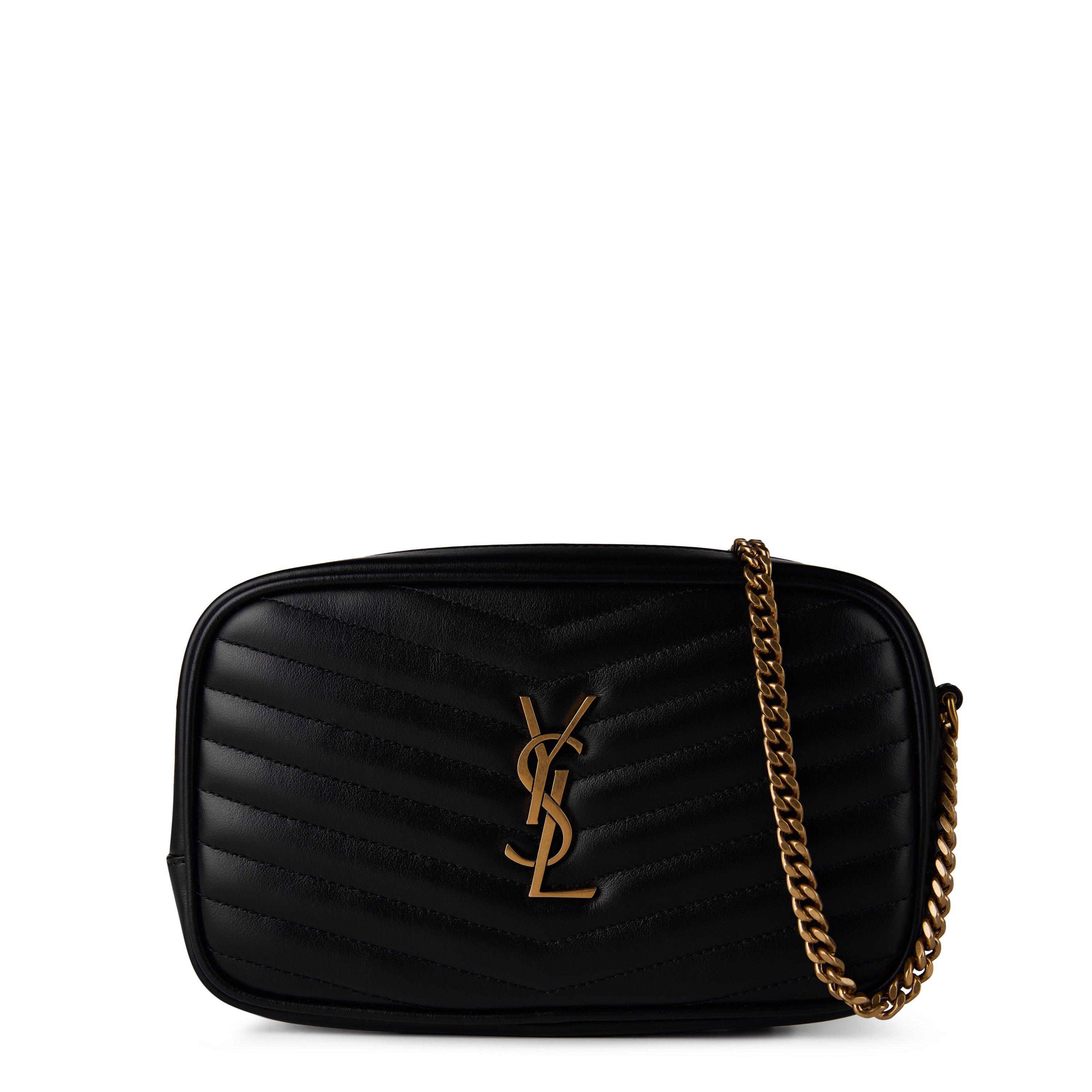 Saint Laurent Lou Mini Leather Shoulder Bag