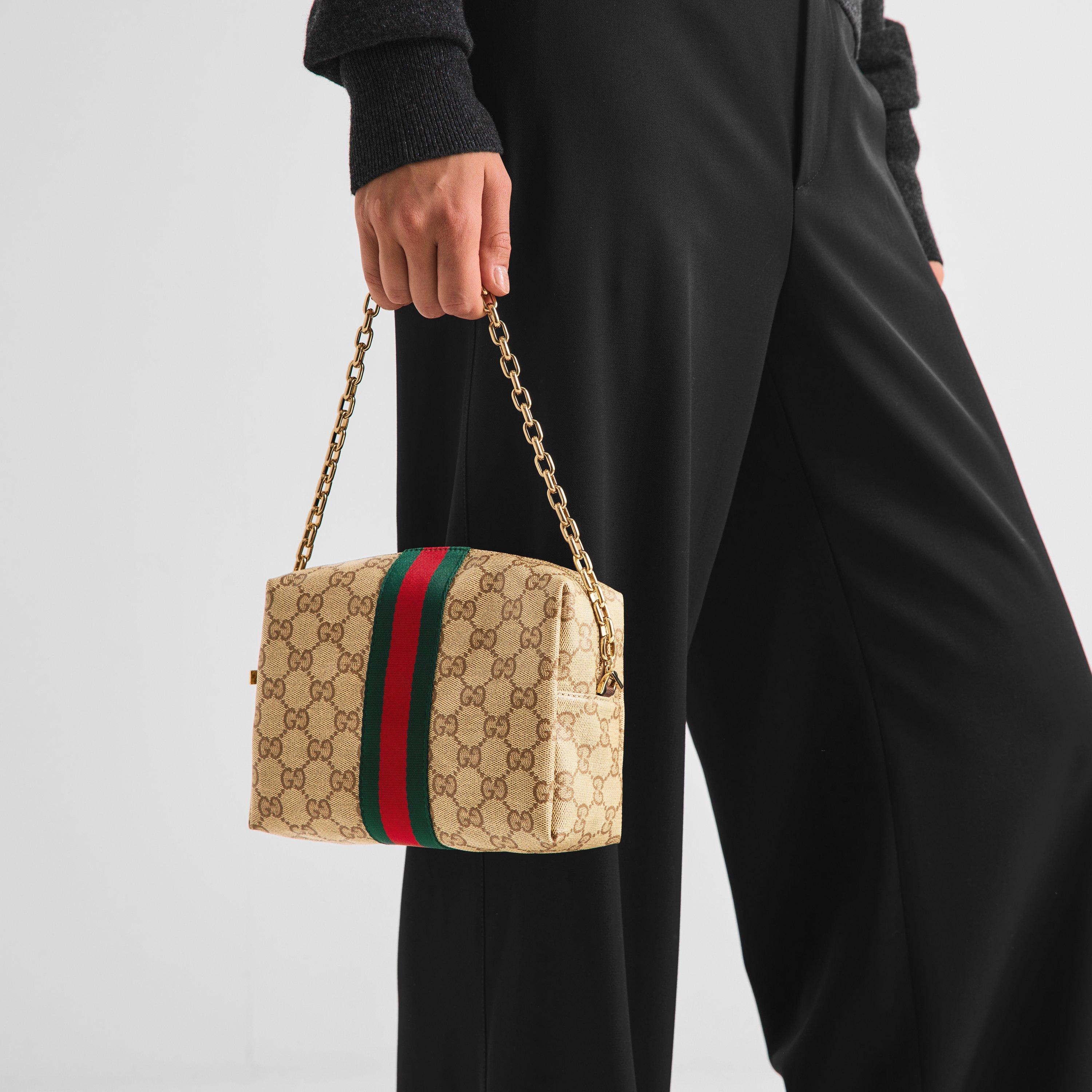 Gucci Women's Essence Leather Camera Bag