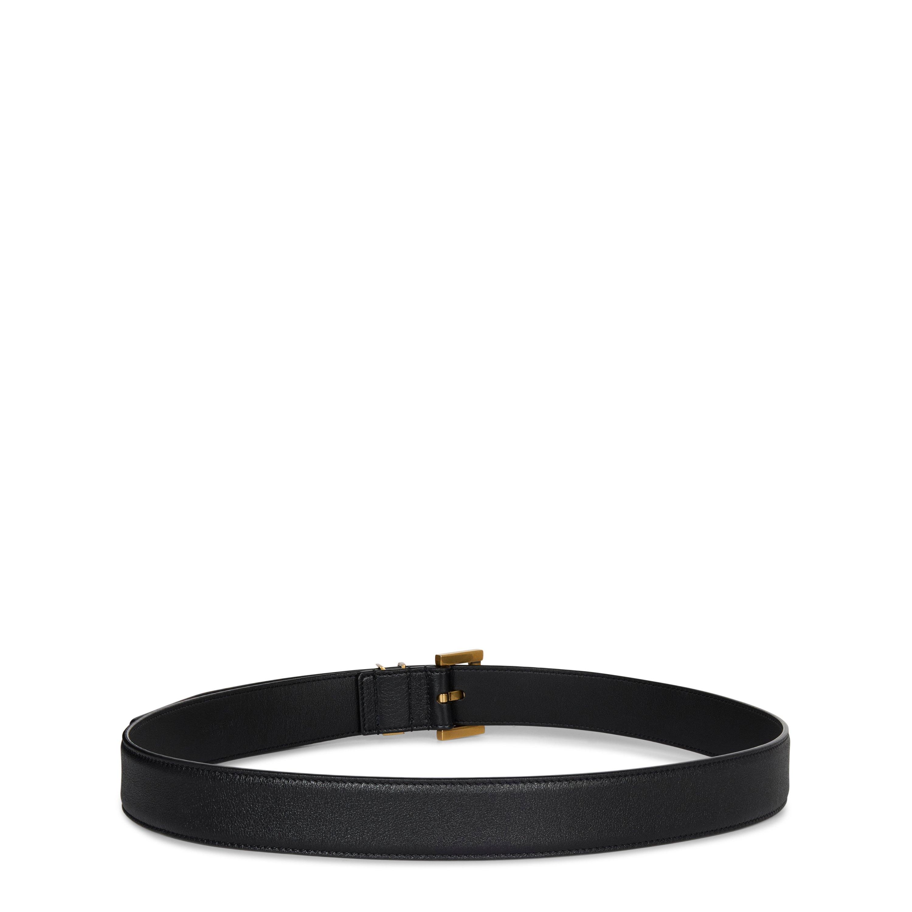 Saint Laurent Smooth Cassandre Belt