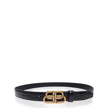 Bb Thin Croc Belt