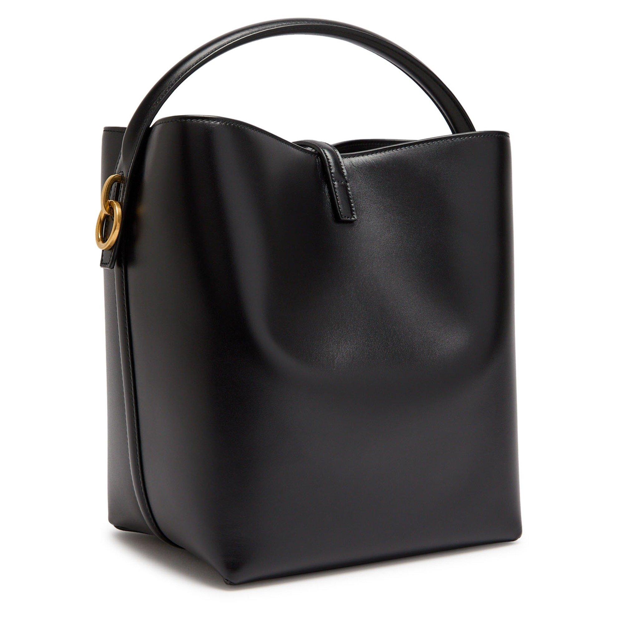 Saint Laurent Women's Le 37 Leather Bucket Bag