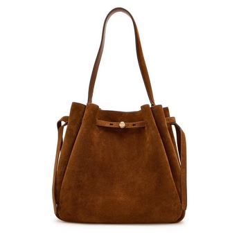 Romy Suede Large Bucket Bag