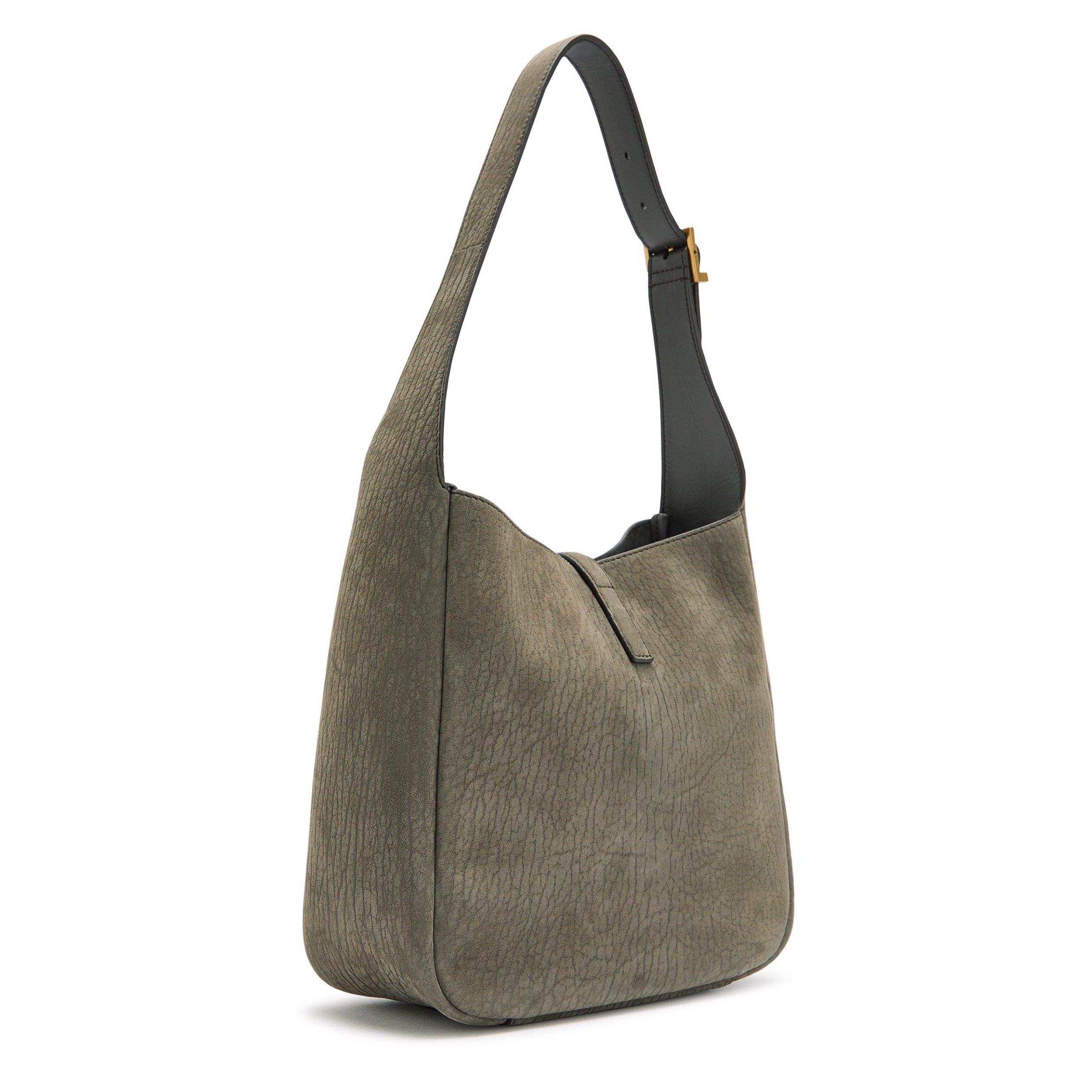 Saint Laurent Women's Le 5à7 Small Suede Hobo Bag