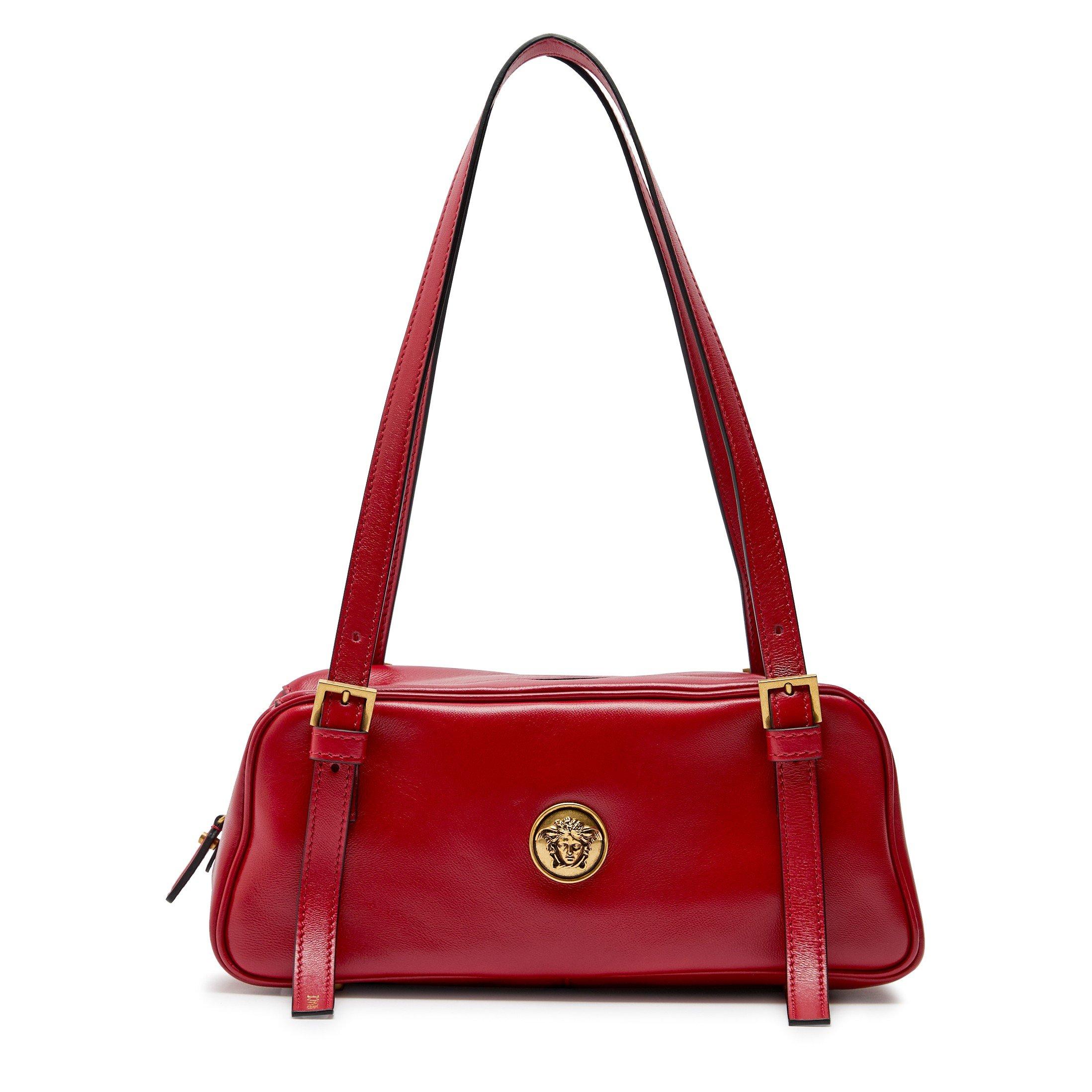 Versace LAMB LEATHER SMALL SHOULDER BA